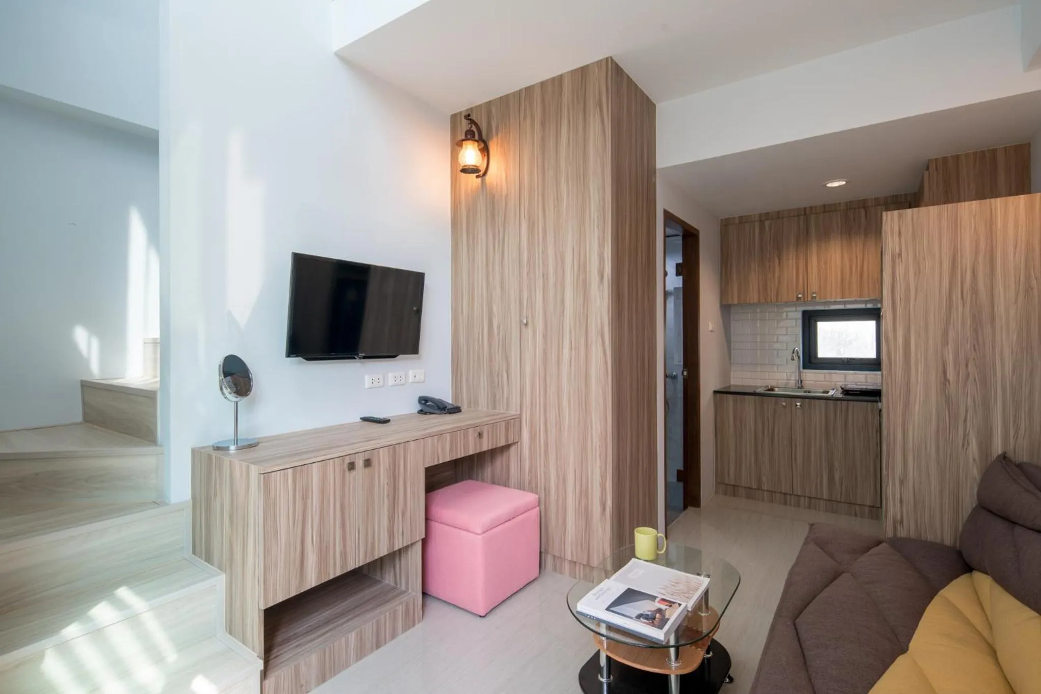 Living room in Peace Blue Naiharn Naturist Resort Phuket SHA Extra Plus