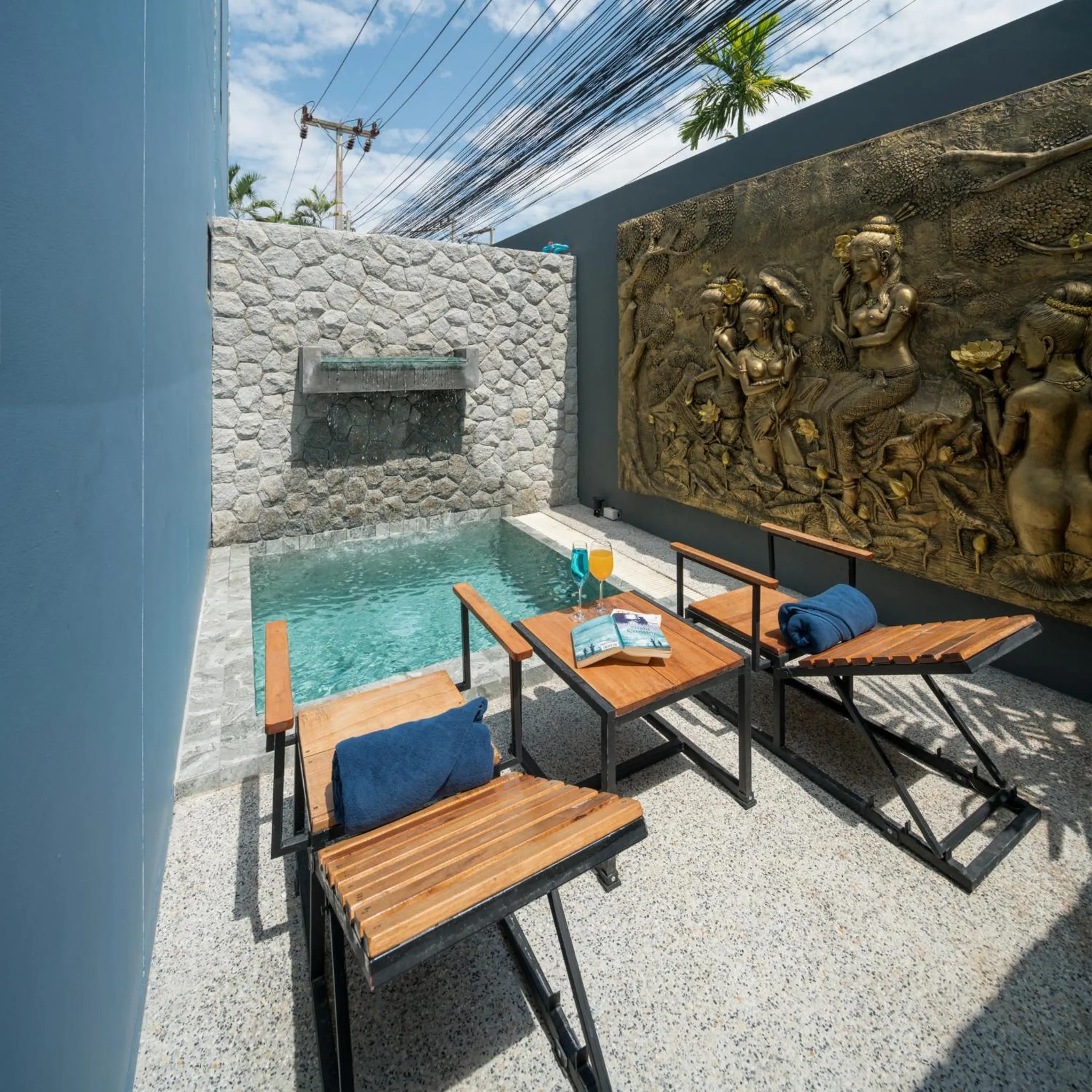 Swimming pool in Peace Blue Naiharn Naturist Resort Phuket SHA Extra Plus