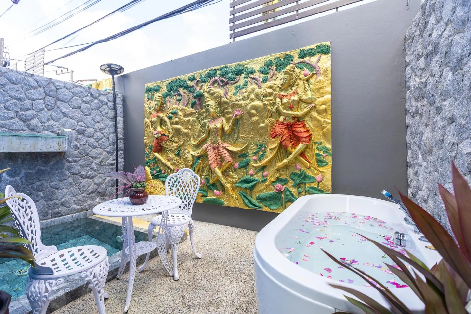 Patio in Peace Blue Naiharn Naturist Resort Phuket SHA Extra Plus