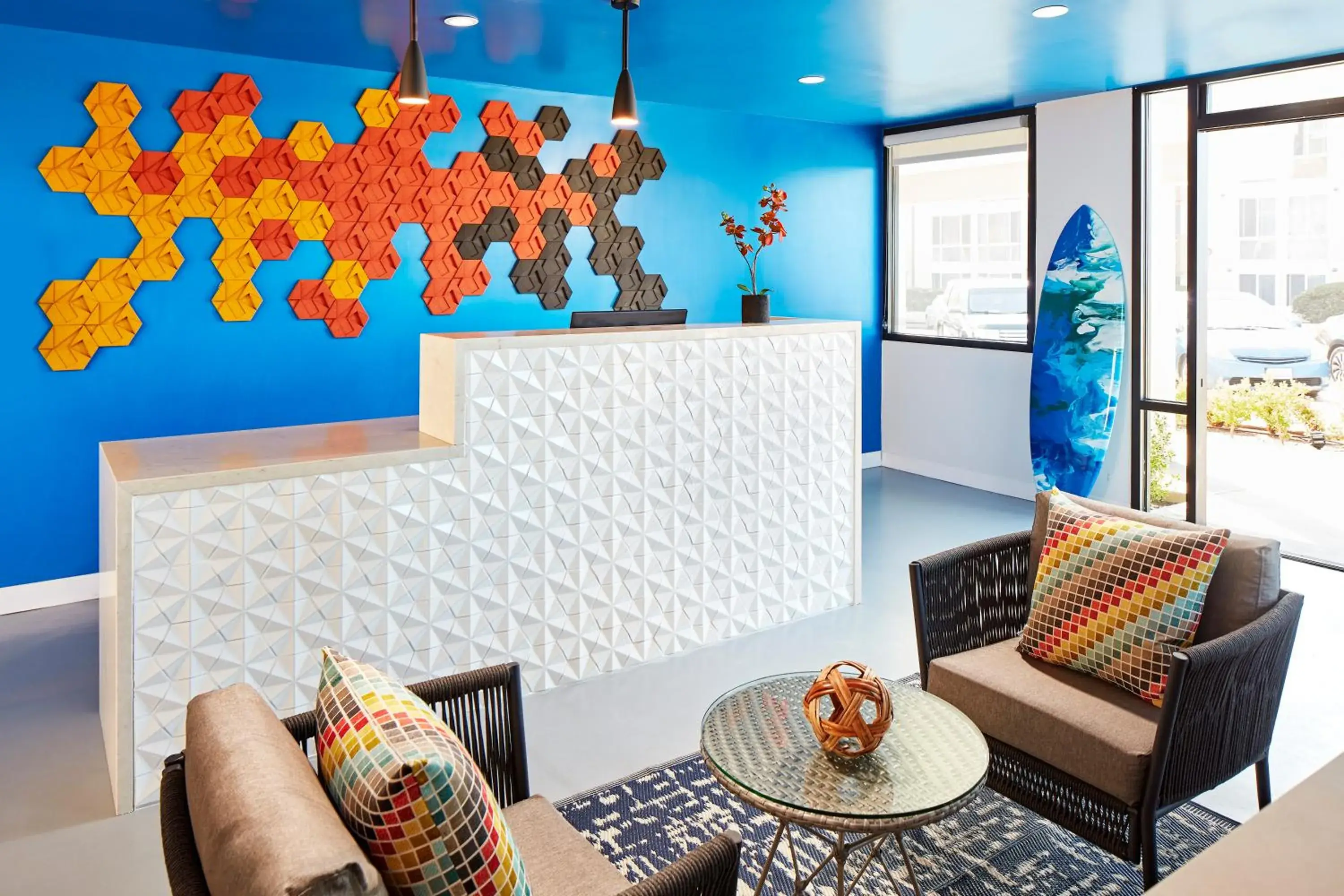 Lobby or reception in Pacific View Inn Lobby or reception in Pacific View Inn