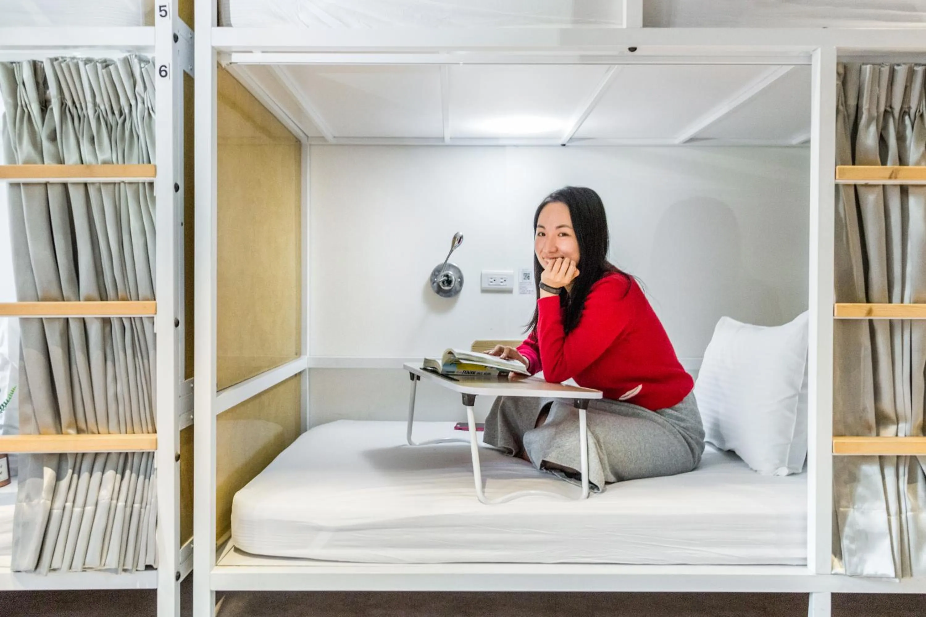 Bed in 109台北旅館-台北109青旅 109 Taipei Hotel - Taipei 109 Hostel