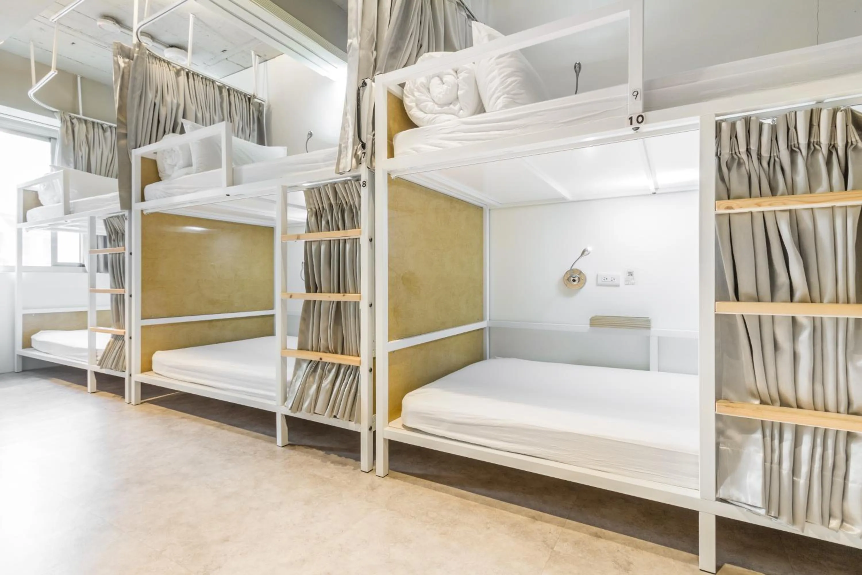 Bed in 109台北旅館-台北109青旅 109 Taipei Hotel - Taipei 109 Hostel