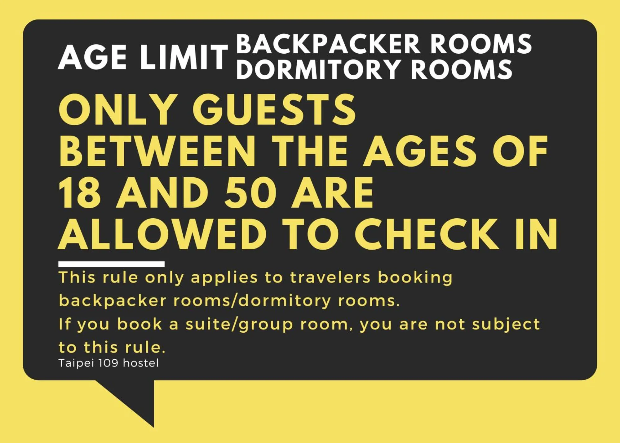 109台北旅館-台北109青旅 109 Taipei Hotel - Taipei 109 Hostel