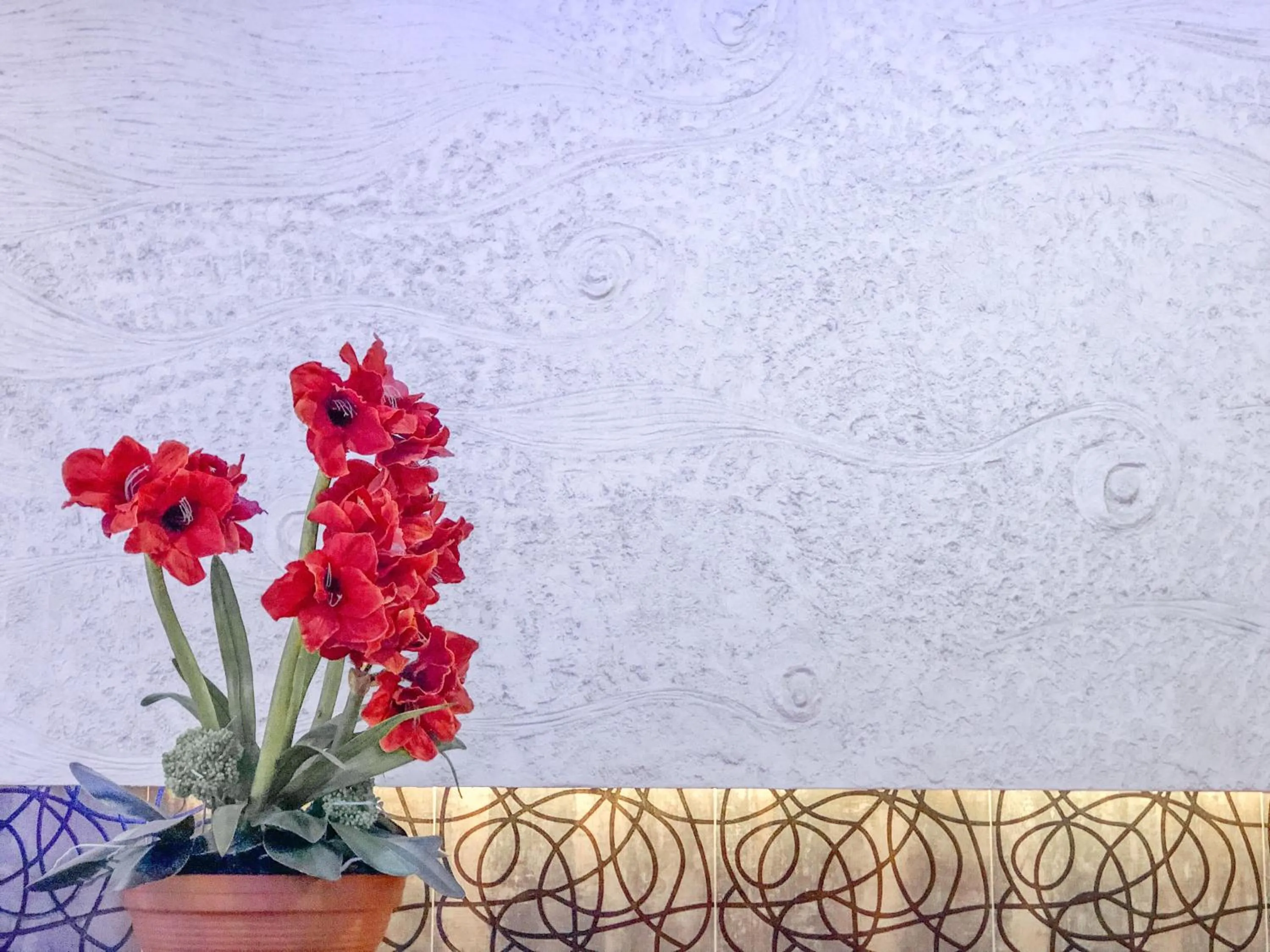 Decorative detail in Tranquil Sea Hotel