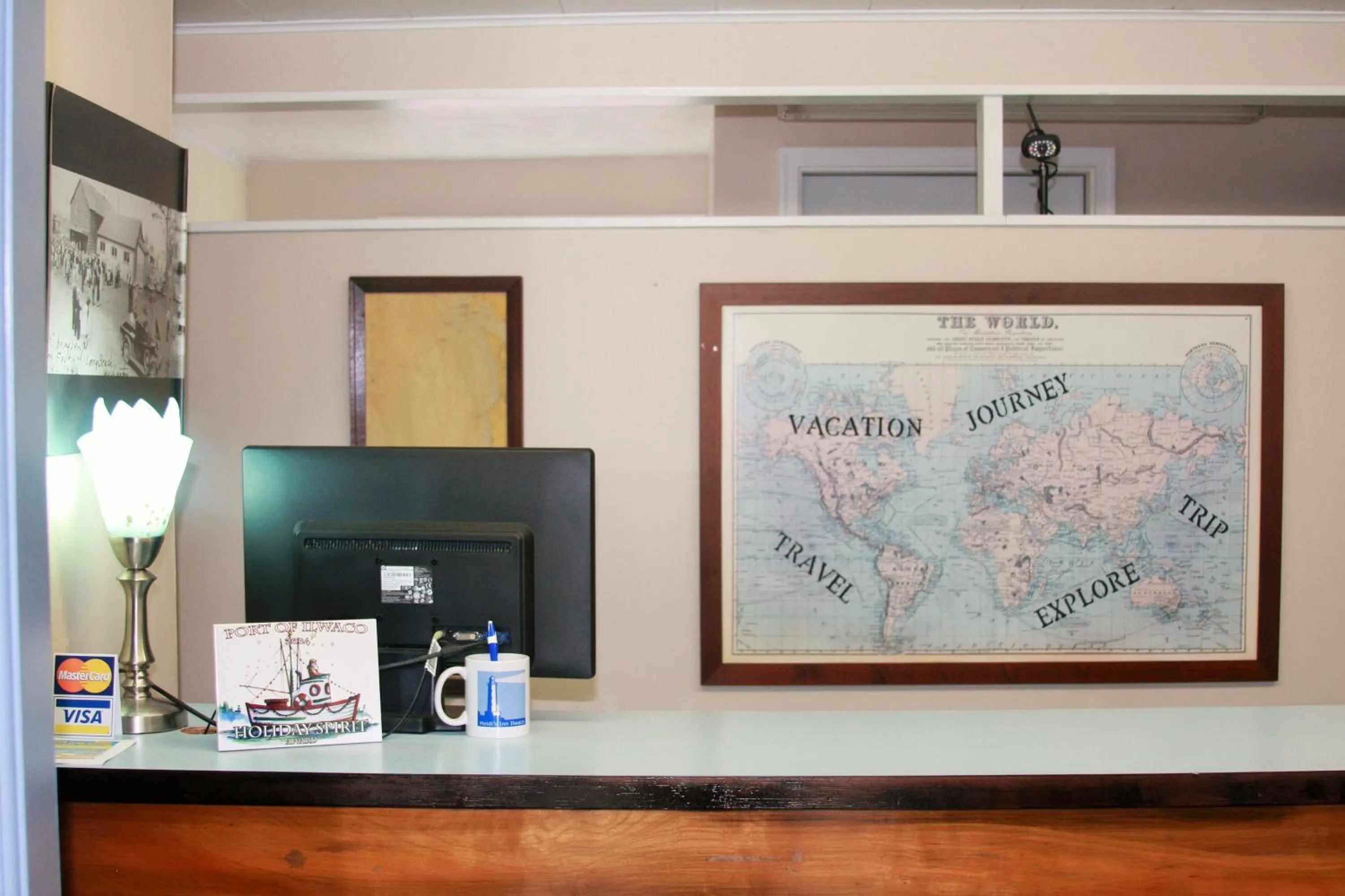 Lobby or reception in Heidi's Inn