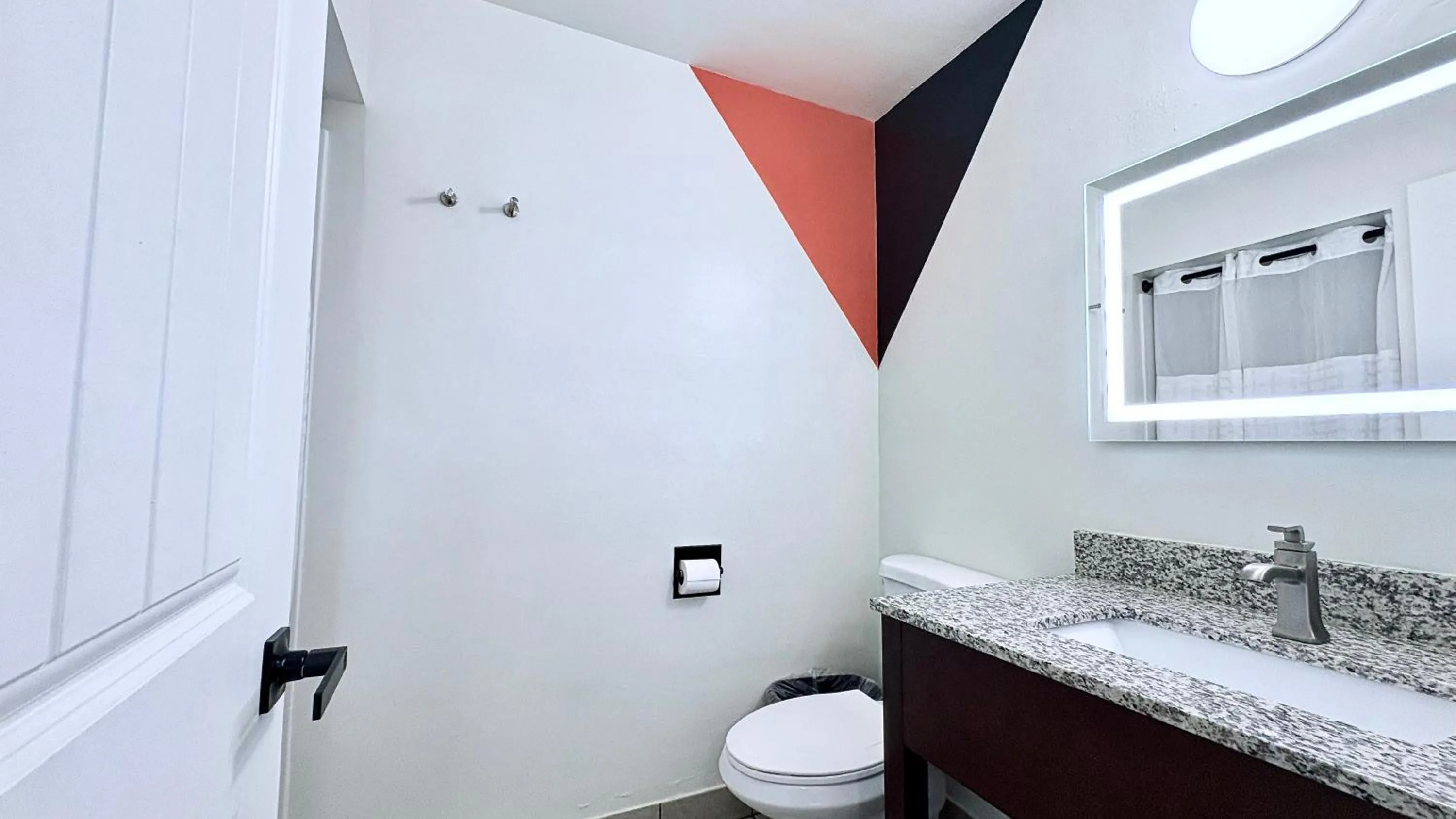 Bathroom in City Center Motel