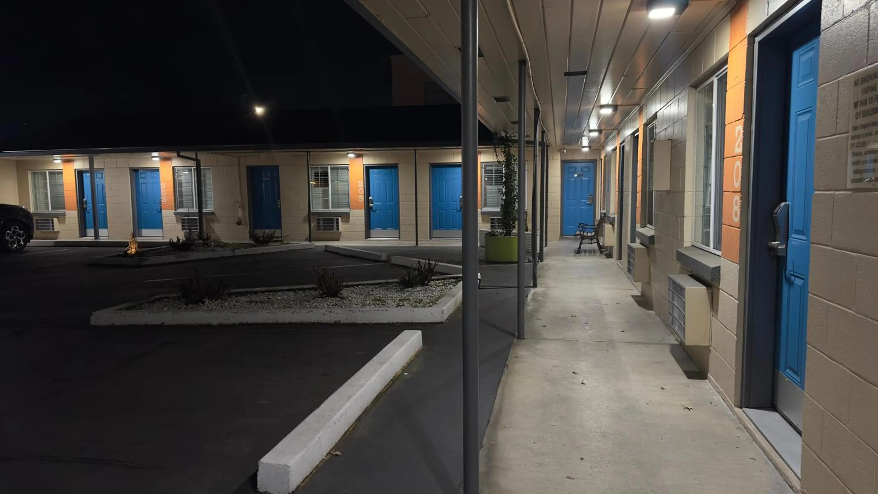 Property building in City Center Motel