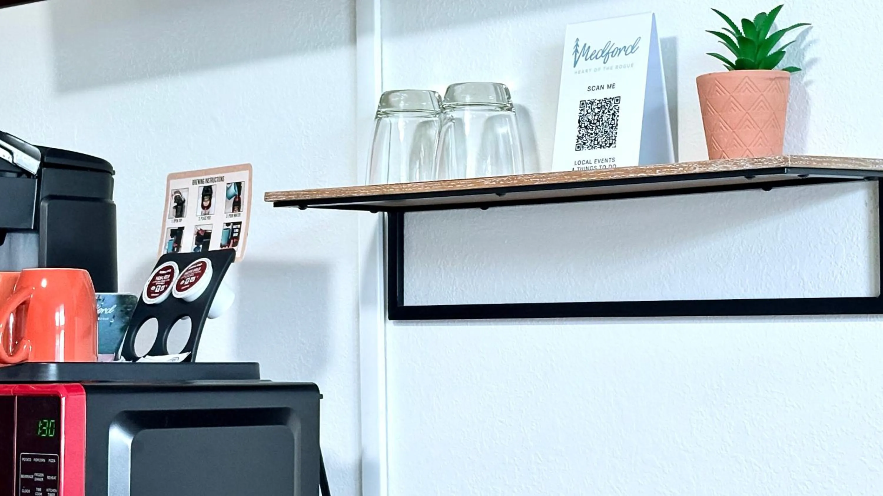 Coffee/tea facilities in City Center Motel