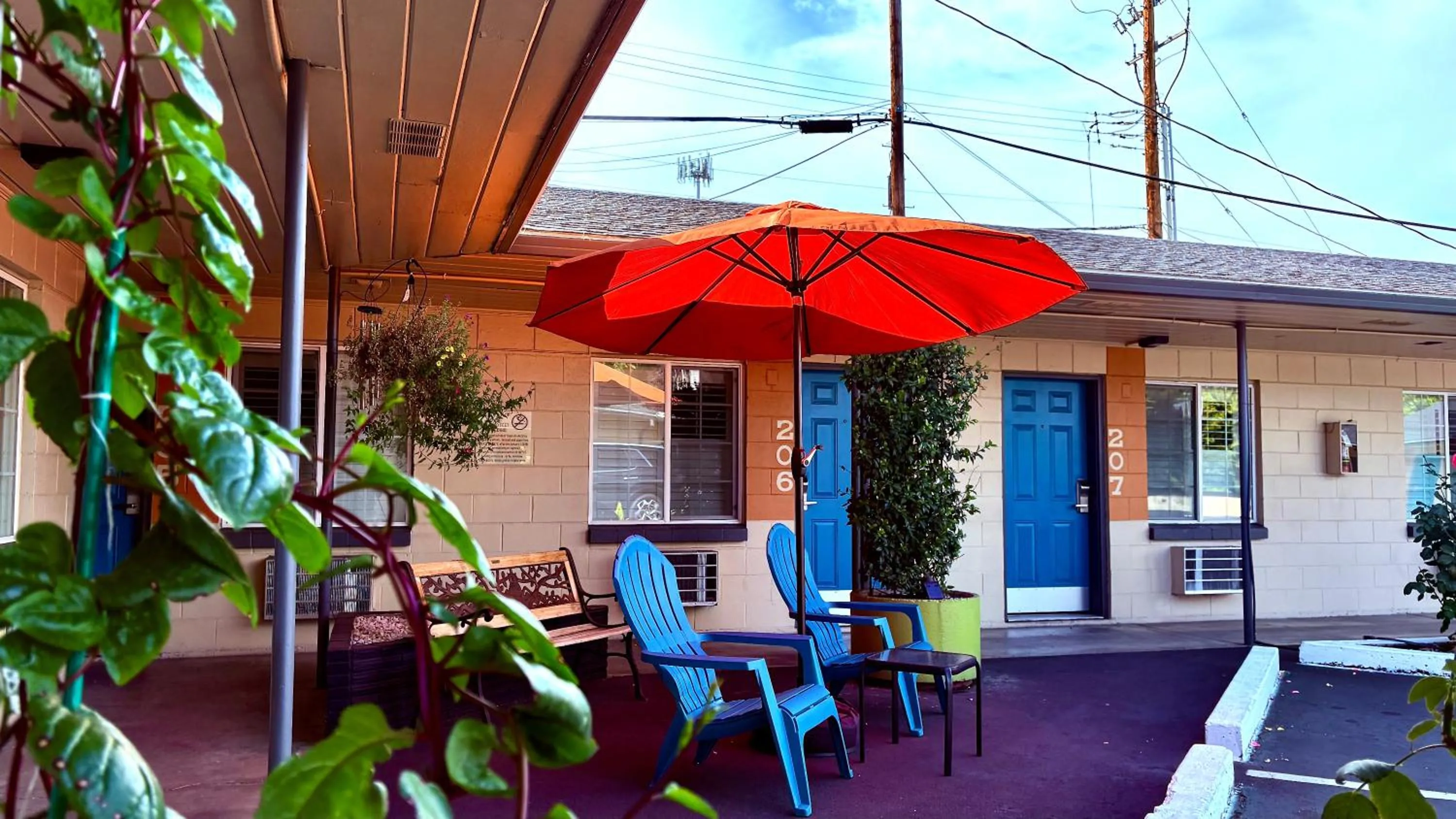 Property building in City Center Motel