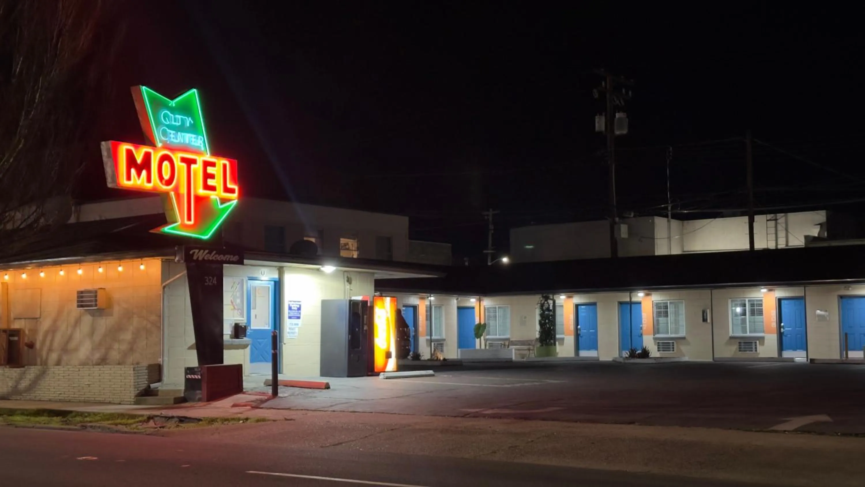 Property building in City Center Motel