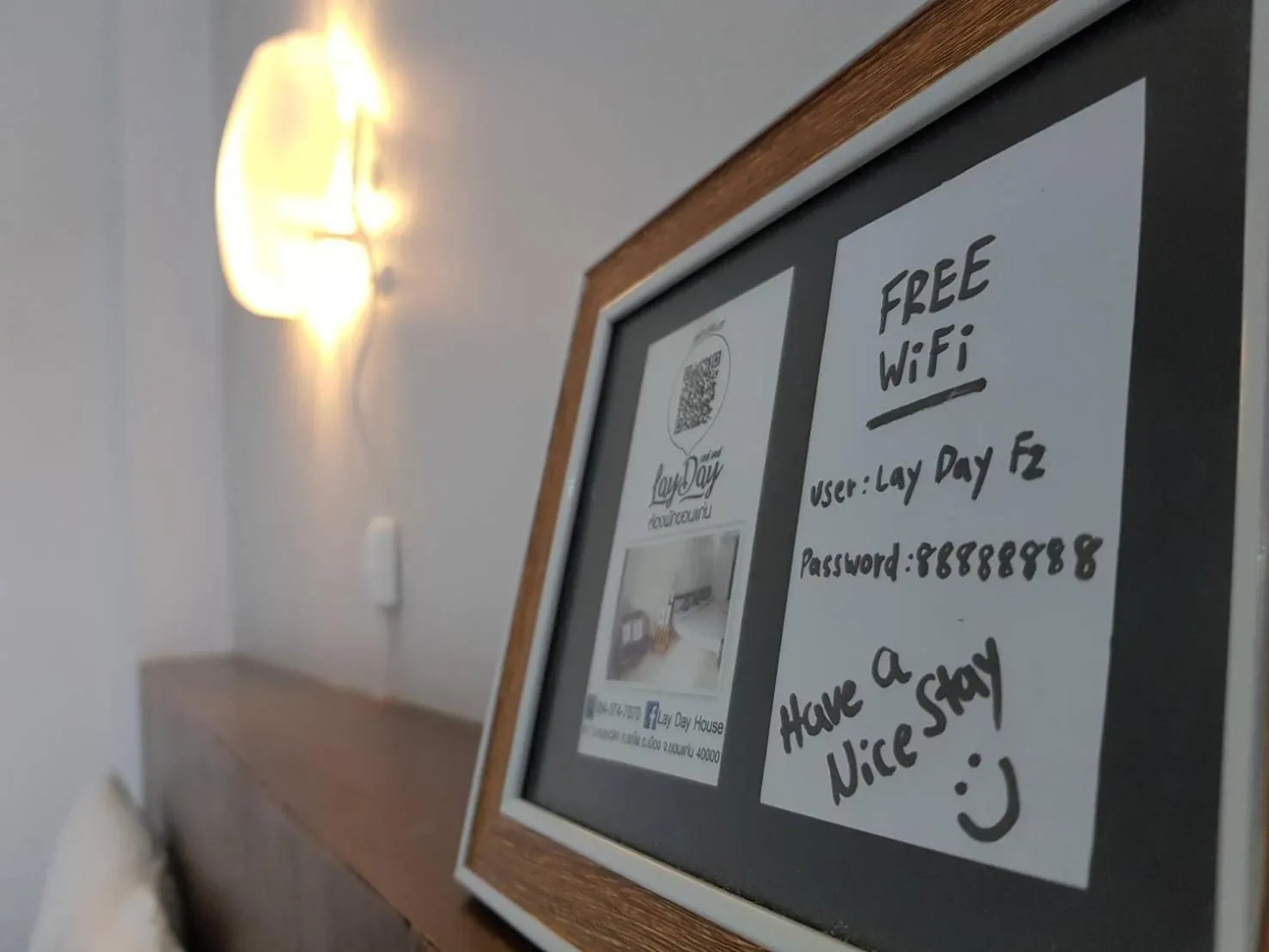 Property logo or sign, Bed in Lay Day