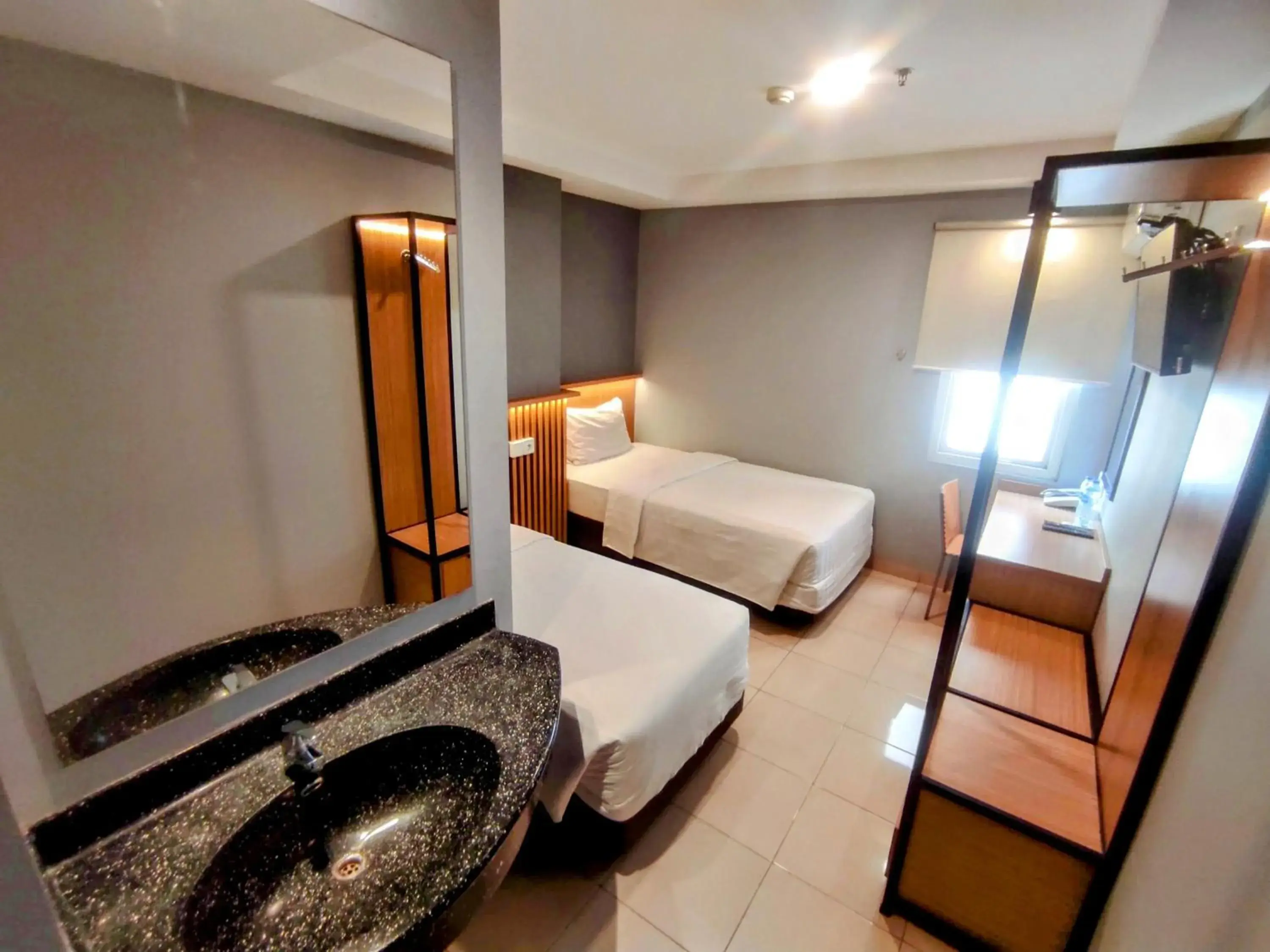 Bedroom, Bed in Studio One Thamrin Hotel Bedroom, Bed in Studio One Thamrin Hotel