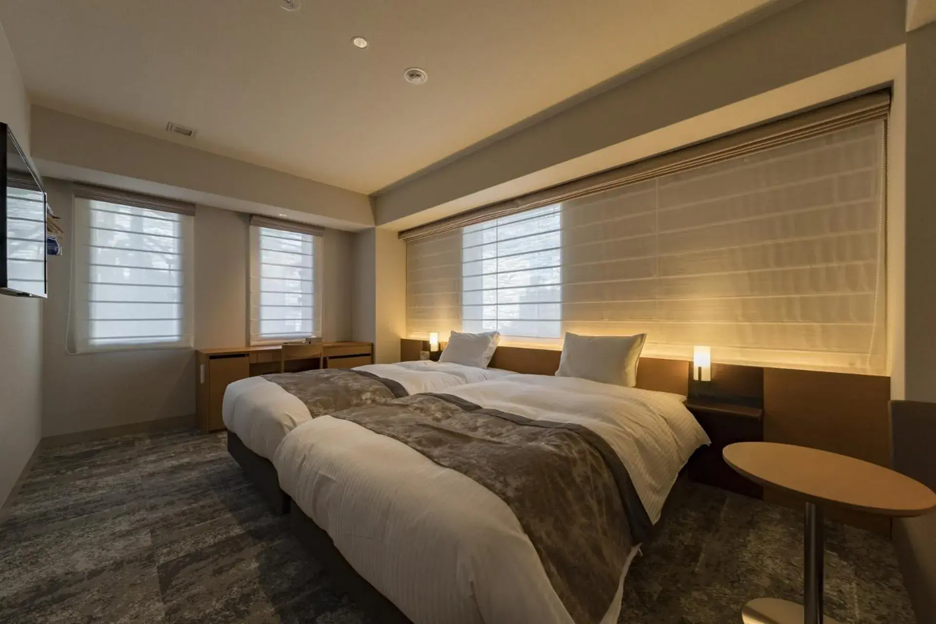 Bed in Kyoto Gion U-BELL Hotel Bed in Kyoto Gion U-BELL Hotel