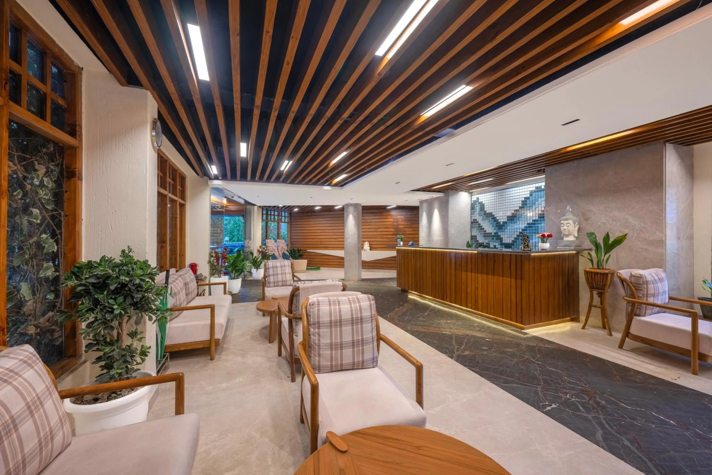 Lobby or reception in Snow Valley Resorts & Spa Manali