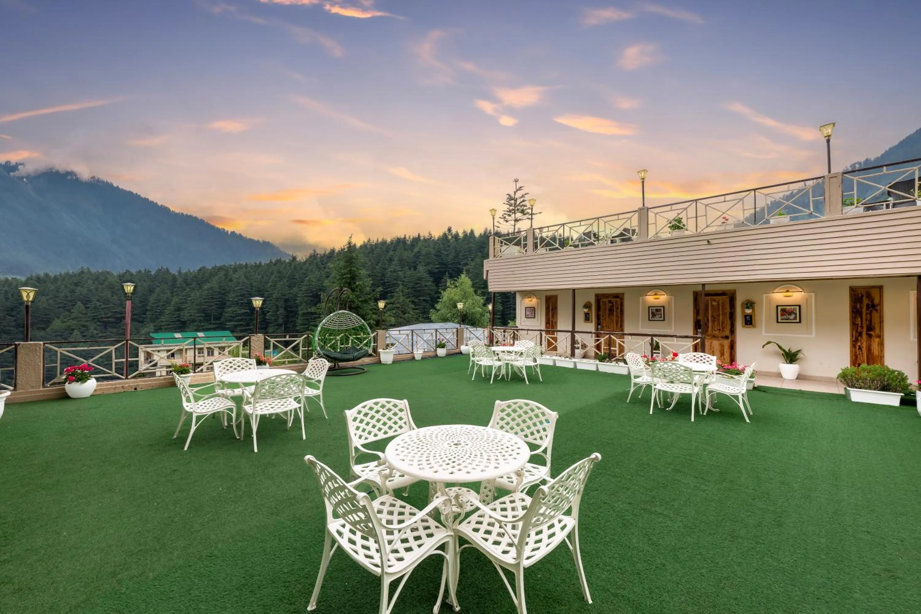 Balcony/Terrace in Snow Valley Resorts & Spa Manali