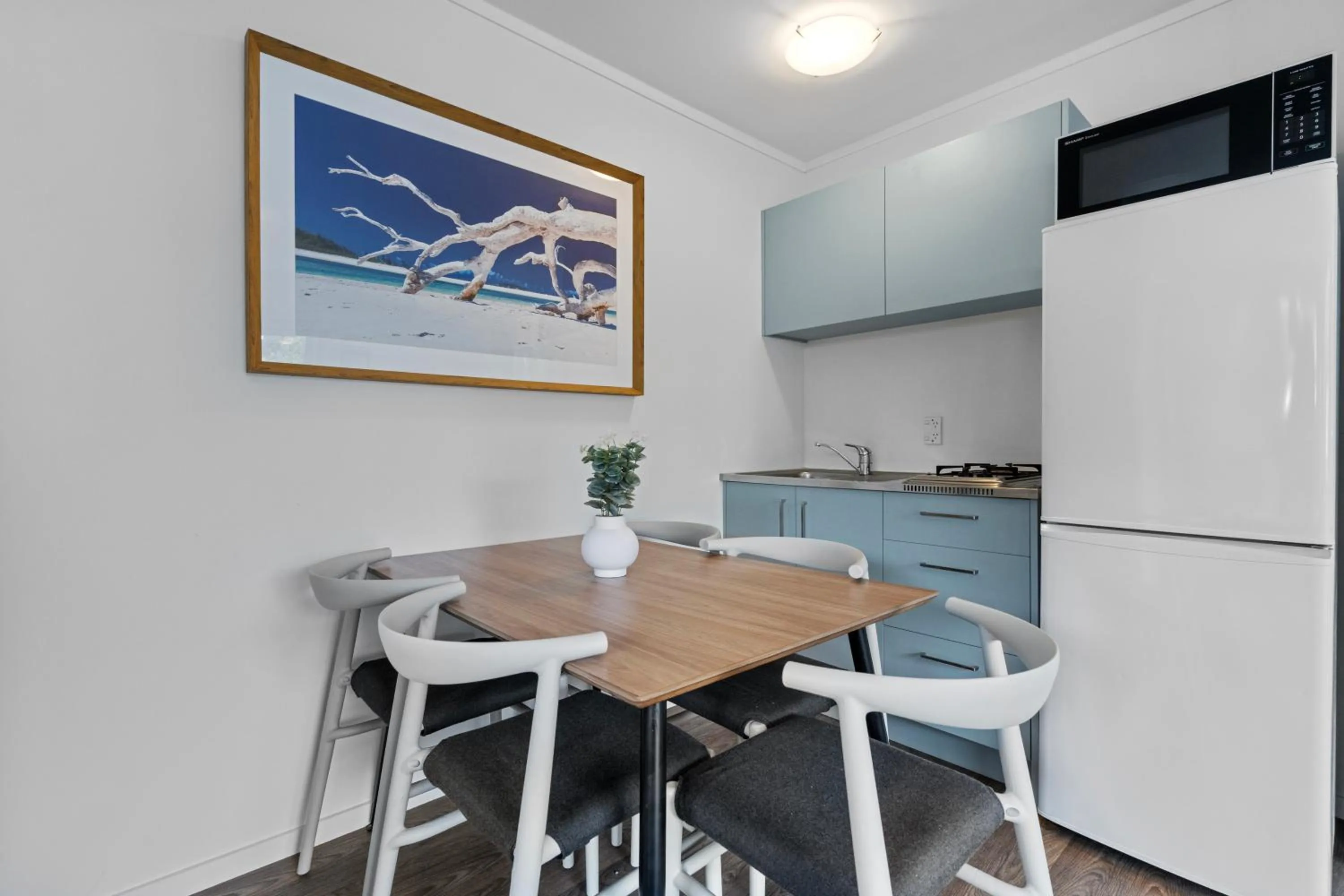 Kitchen or kitchenette in Tasman Holiday Parks - Waihi Beach