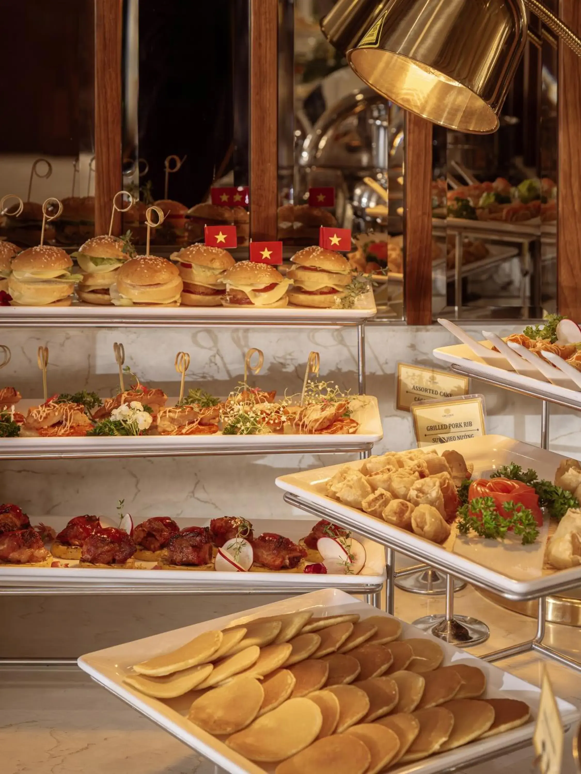 Breakfast in Orchids Saigon Hotel Breakfast in Orchids Saigon Hotel