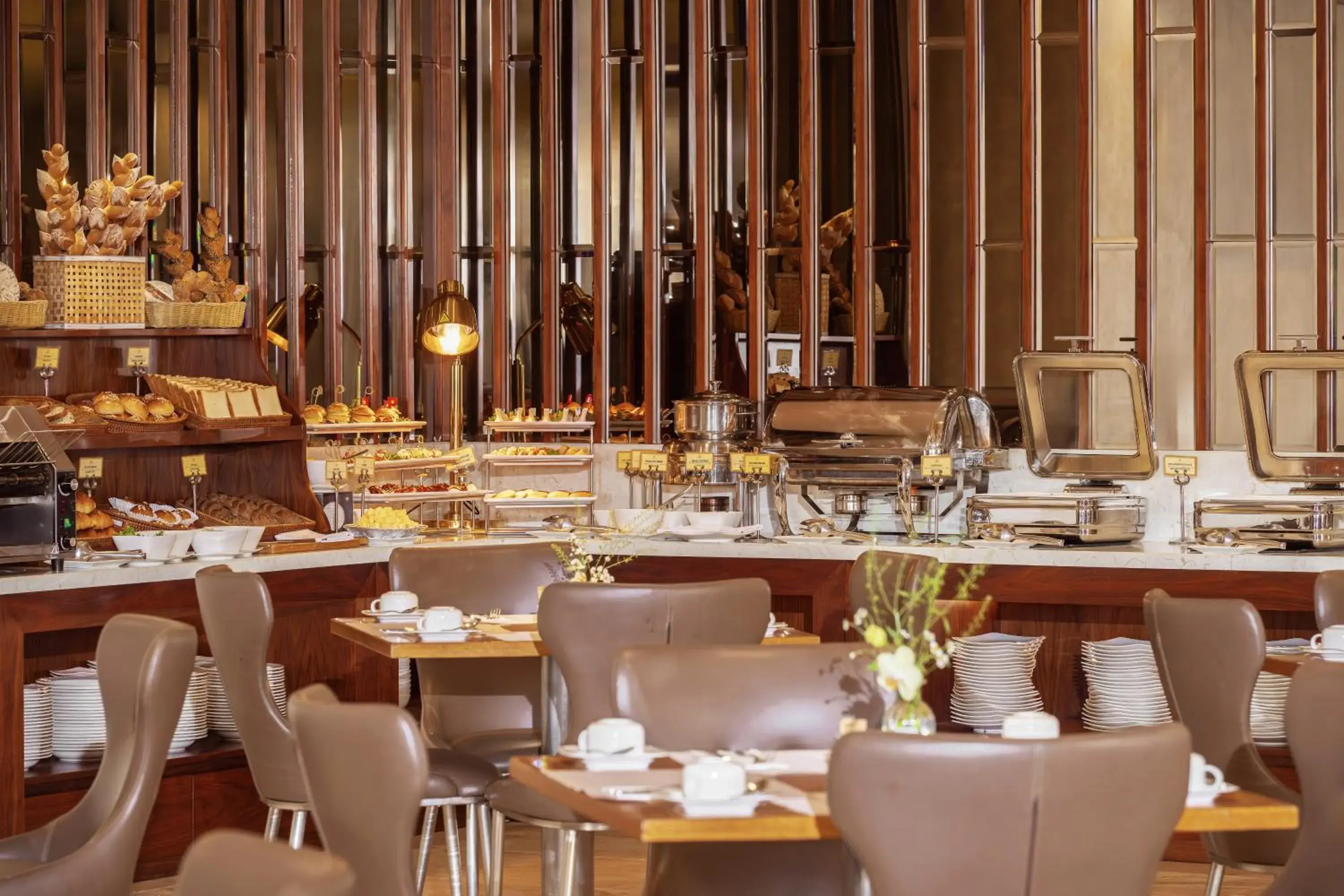 Breakfast in Orchids Saigon Hotel Breakfast in Orchids Saigon Hotel