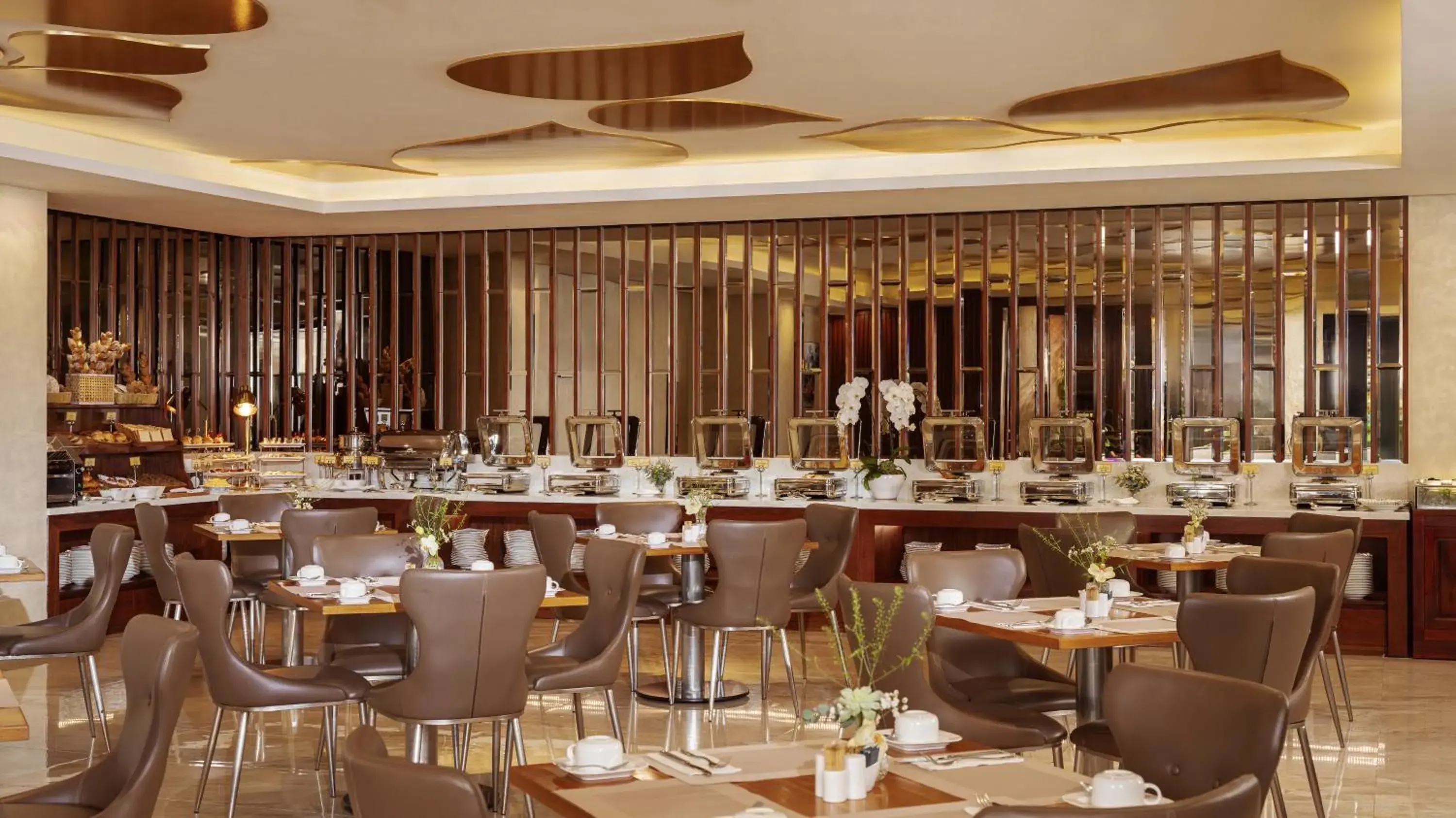 Breakfast in Orchids Saigon Hotel Breakfast in Orchids Saigon Hotel