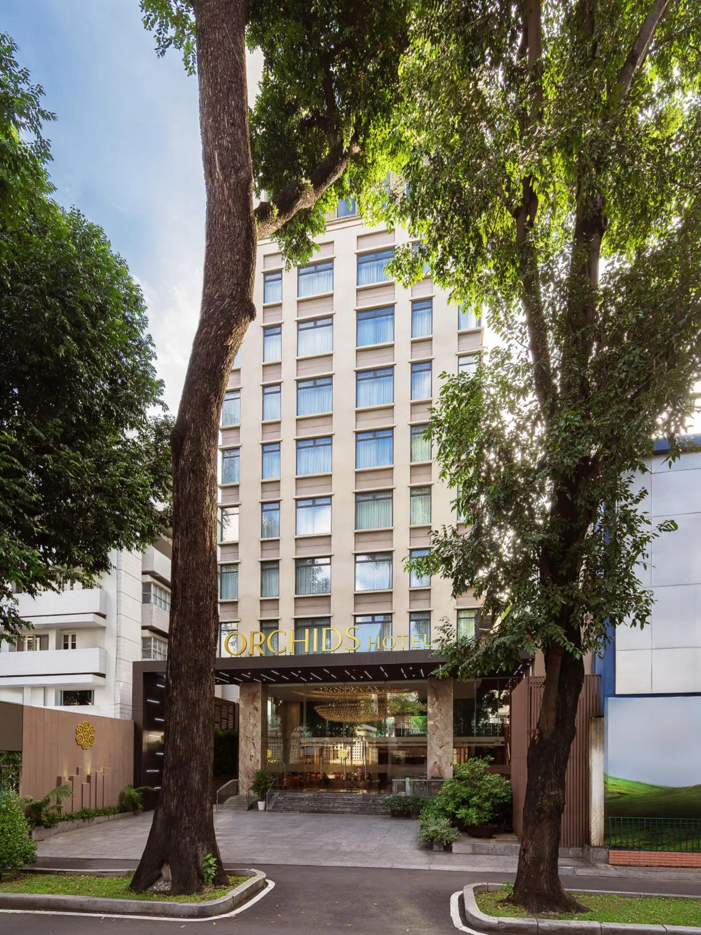 Property building in Orchids Saigon Hotel