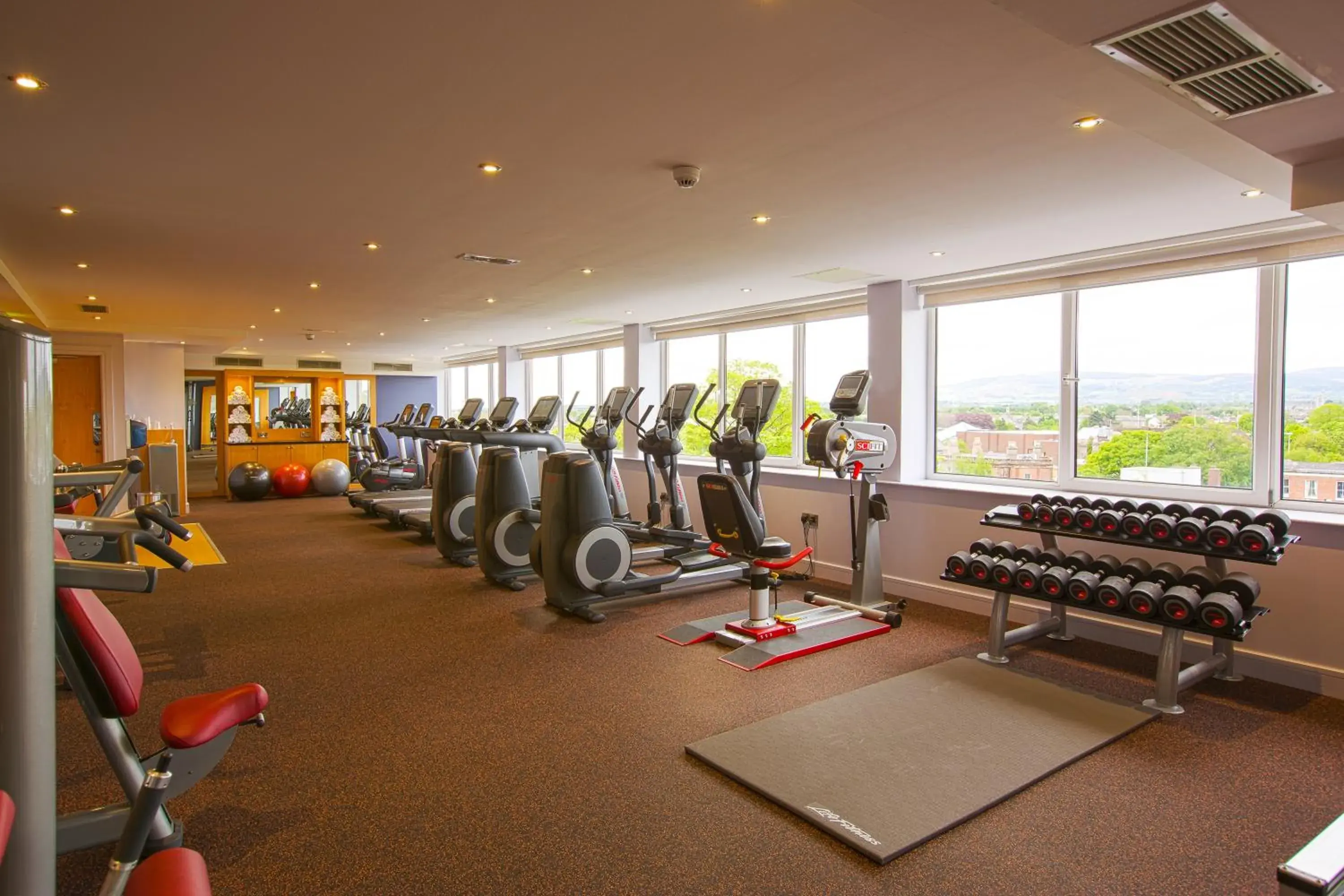 Fitness centre/facilities in Clayton Hotel Burlington Road Fitness centre/facilities in Clayton Hotel Burlington Road