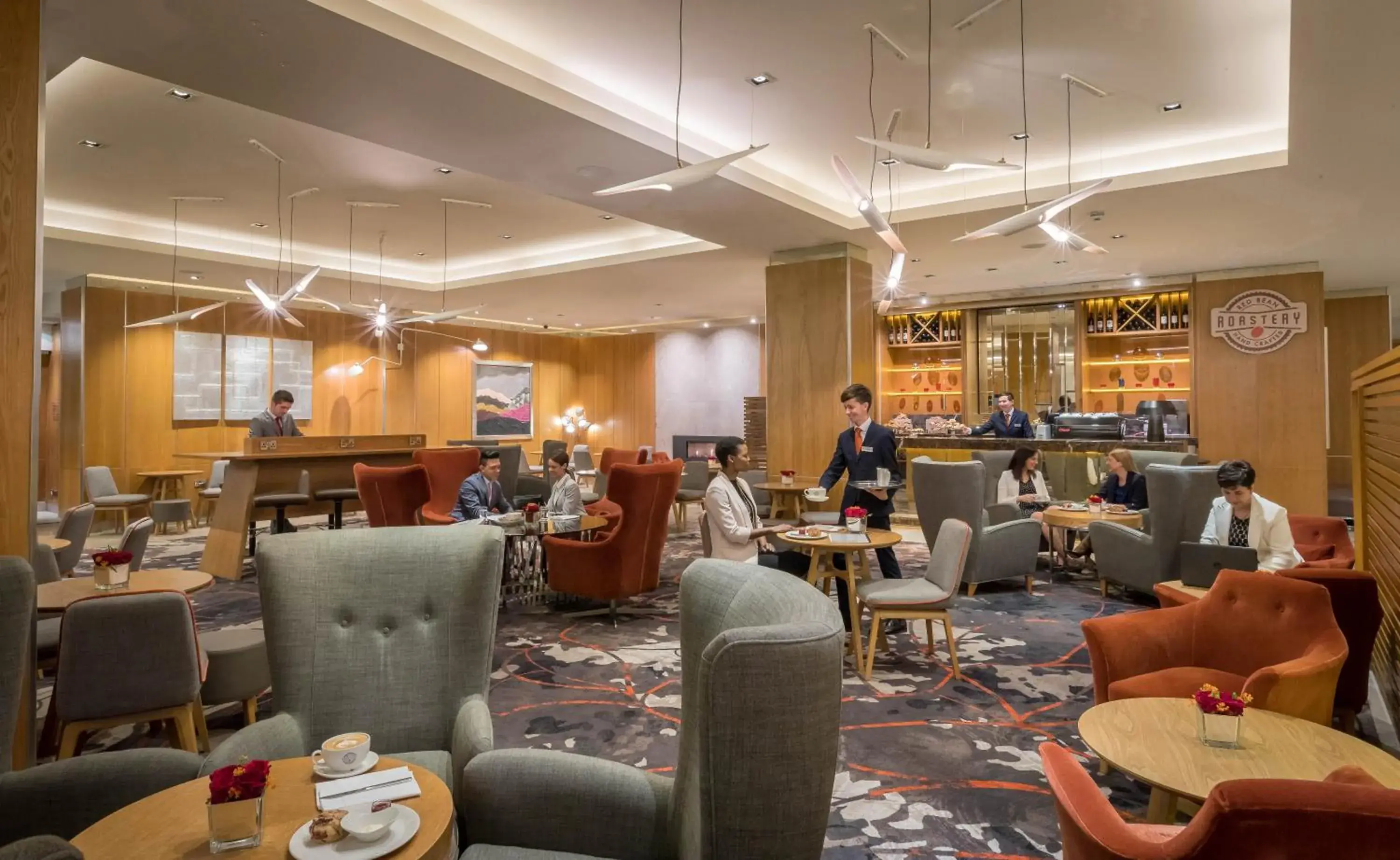 Lobby or reception in Clayton Hotel Burlington Road Lobby or reception in Clayton Hotel Burlington Road