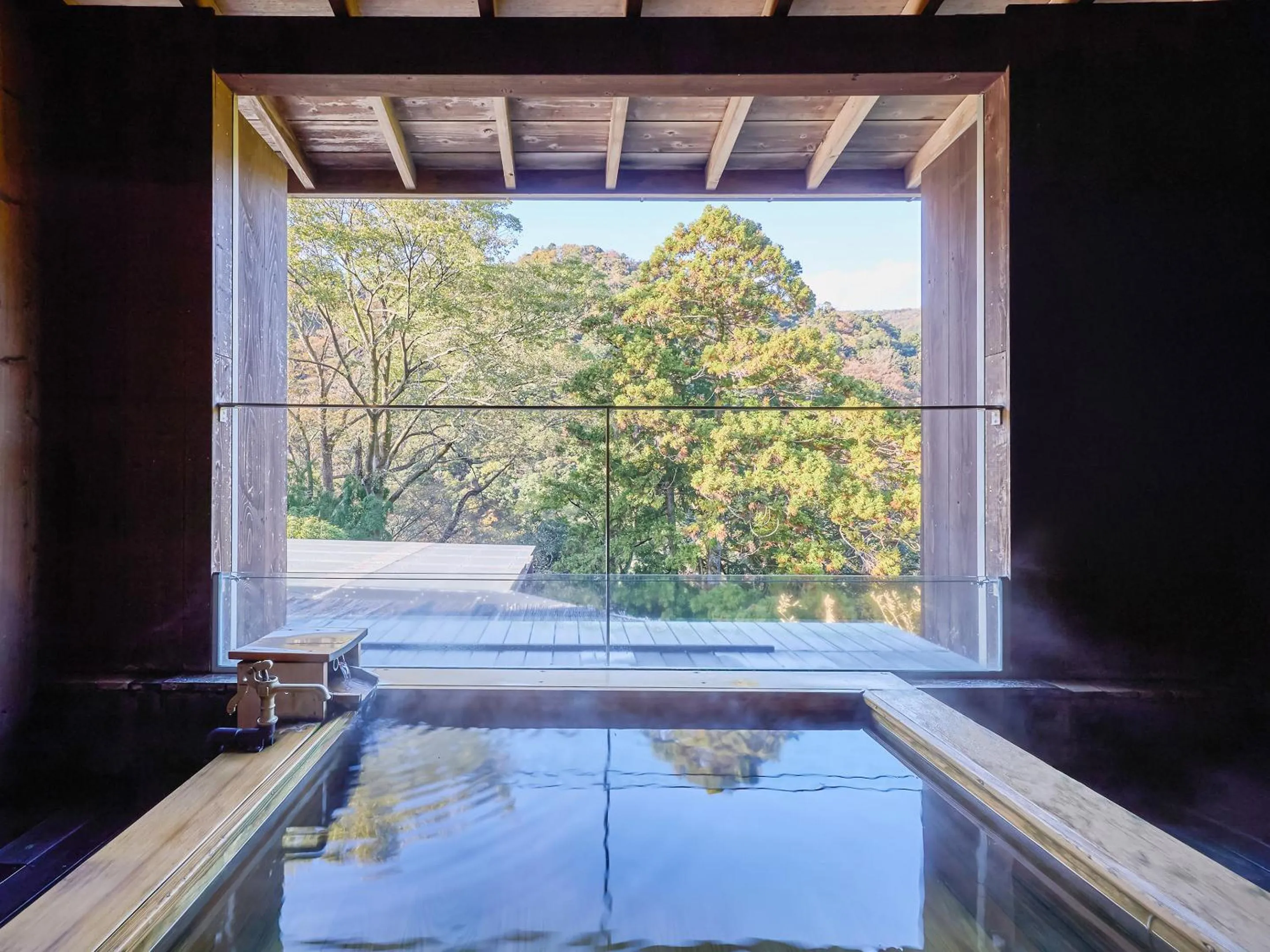 Hot Spring Bath in Seikansou