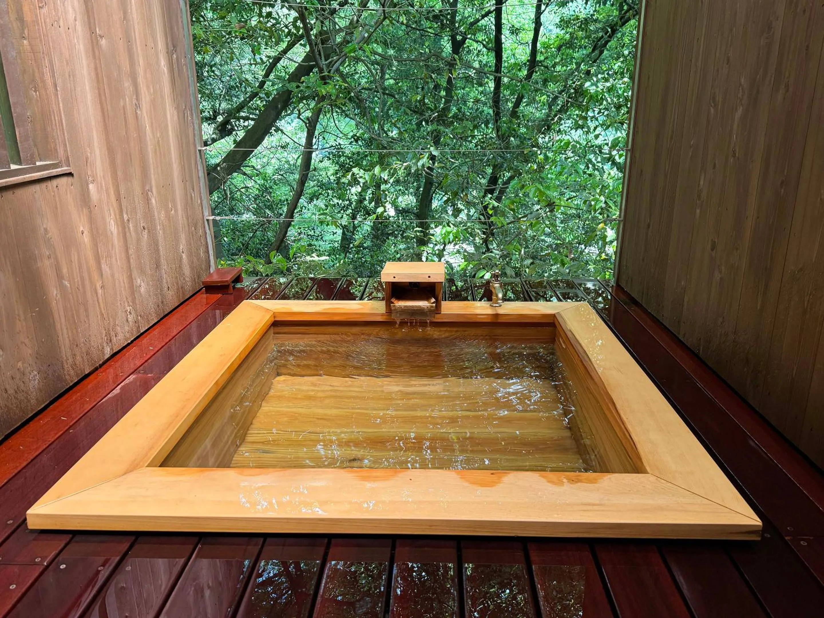 Hot Spring Bath in Seikansou