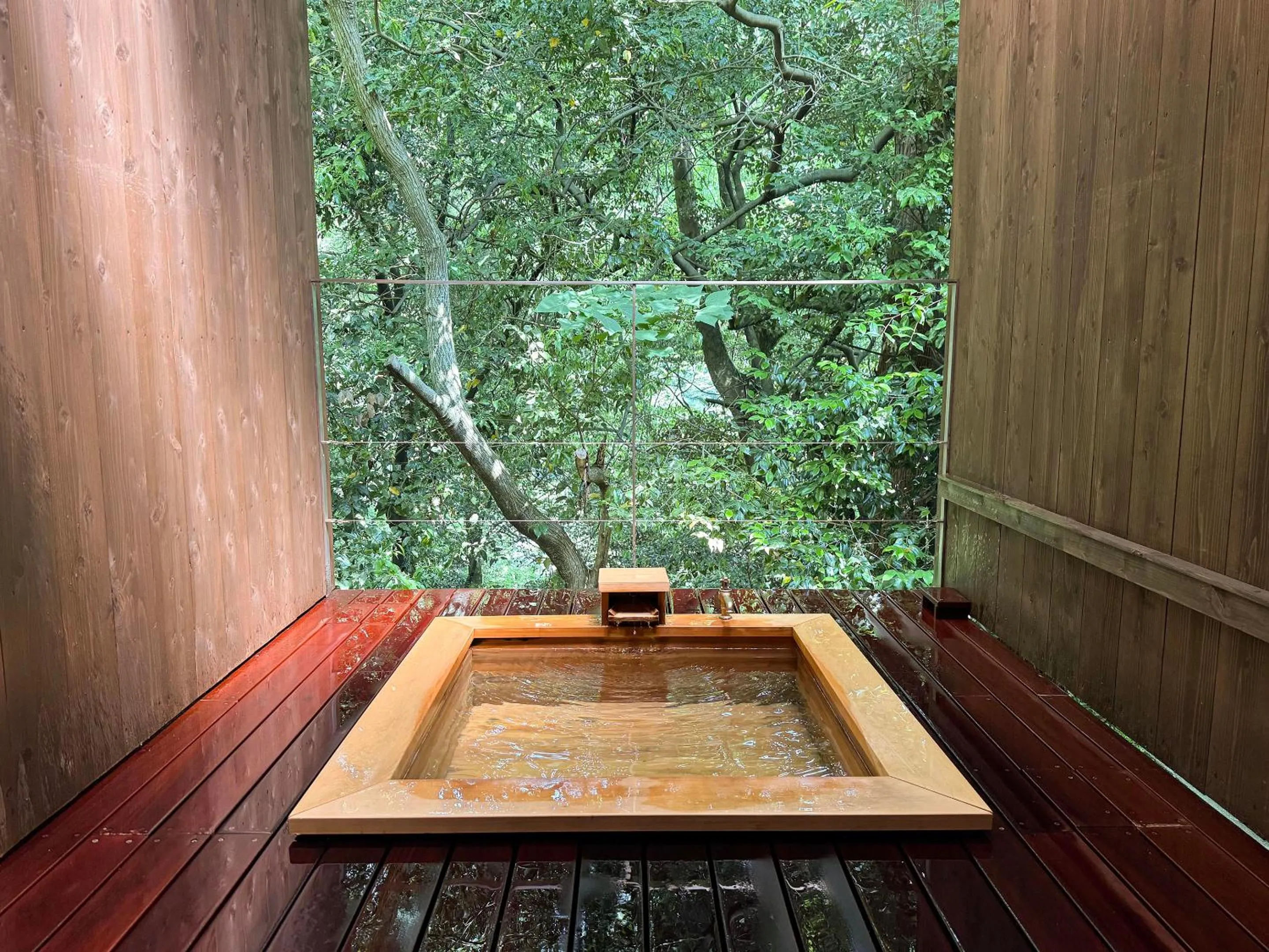 Hot Spring Bath in Seikansou