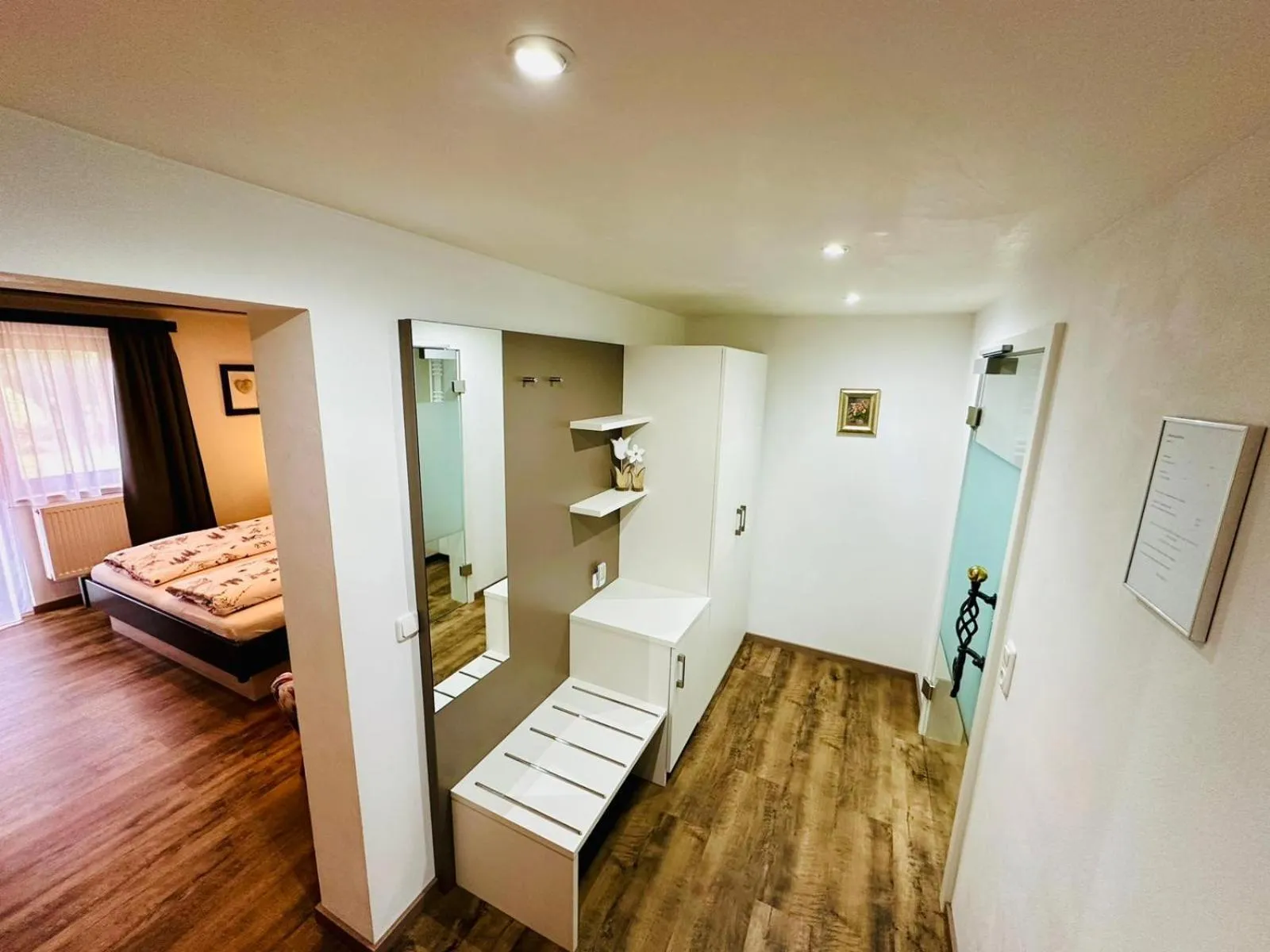 Bed in Gästehaus Bühler