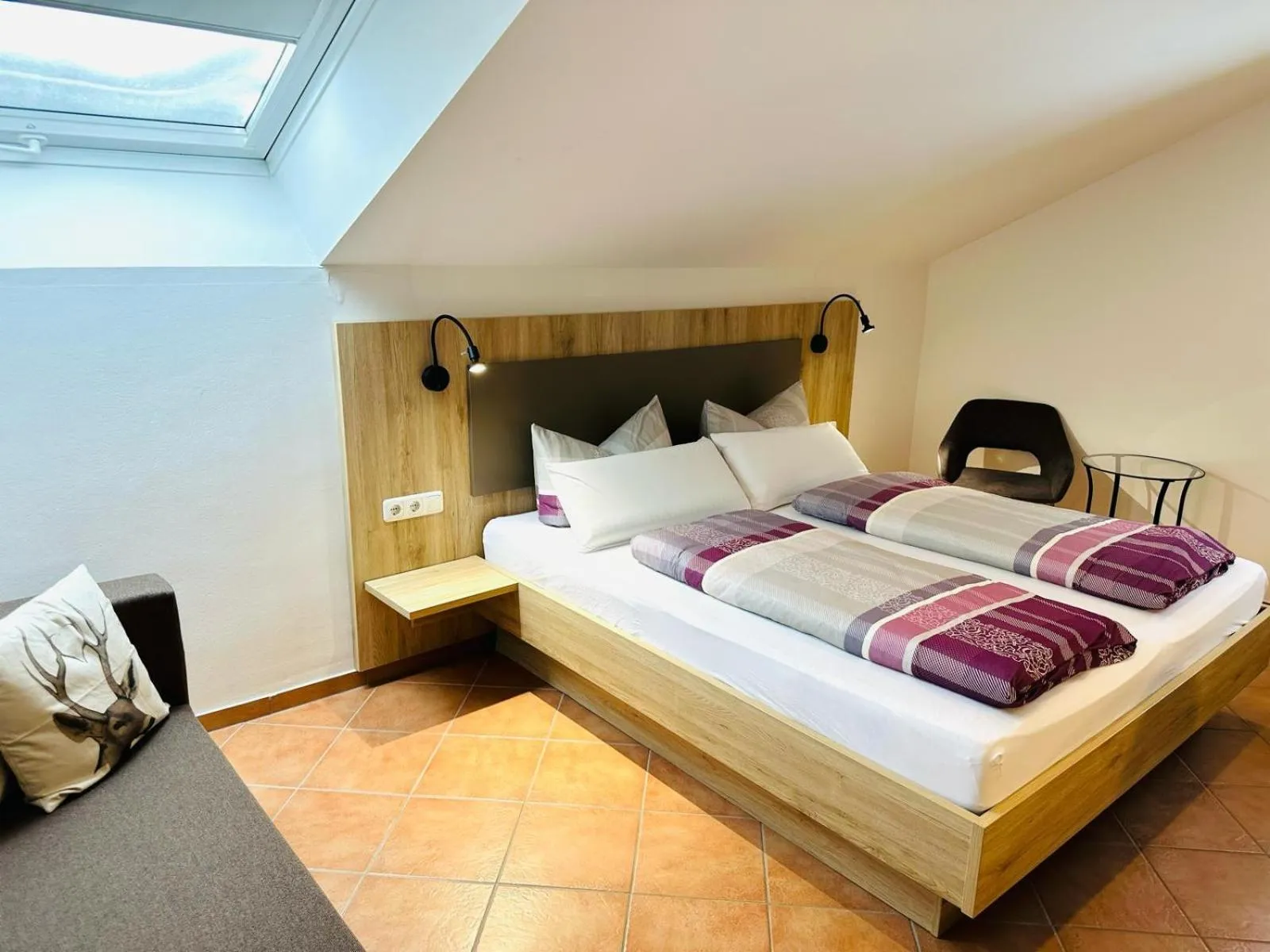 Bed in Gästehaus Bühler