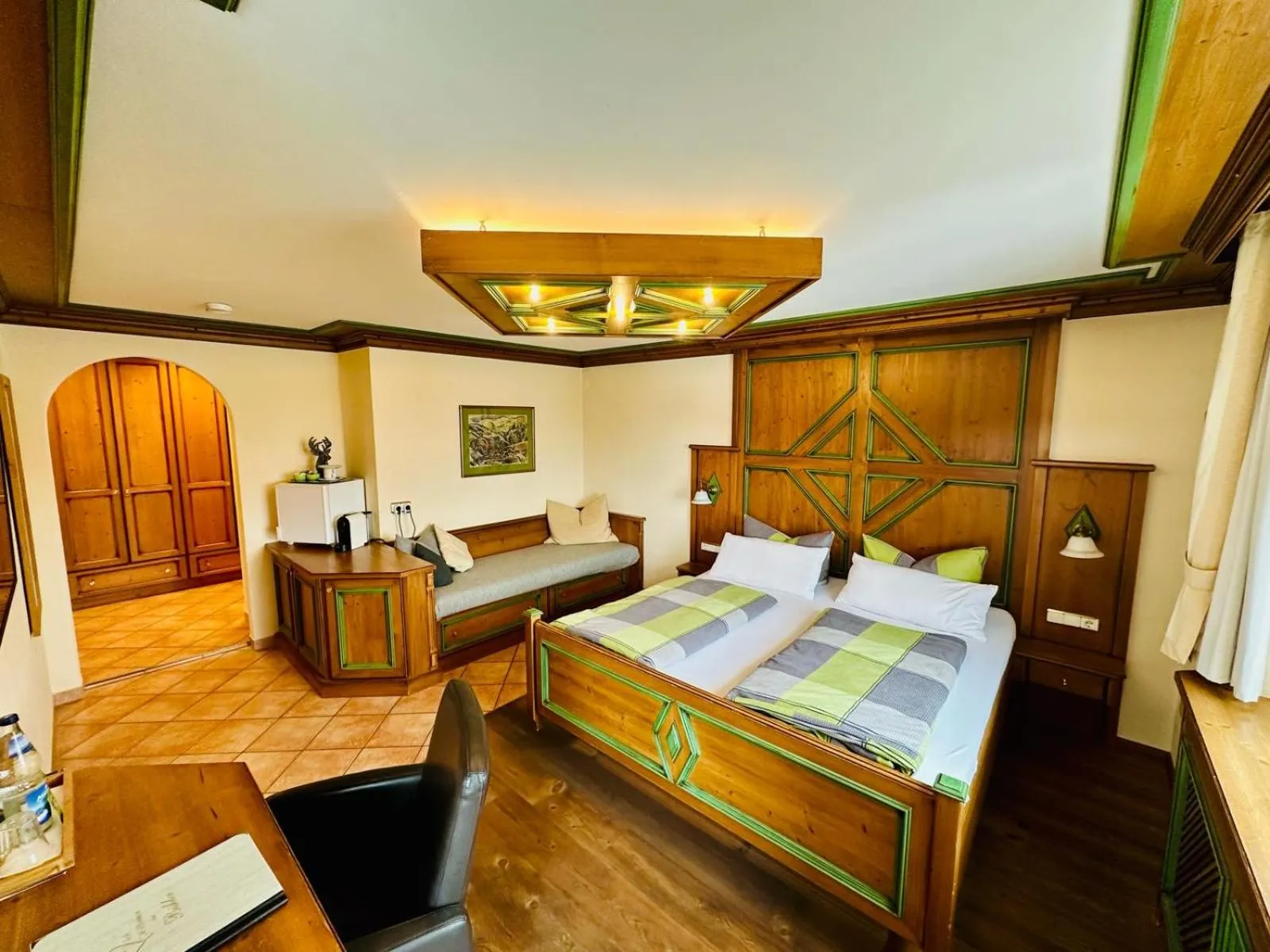 Bed in Gästehaus Bühler