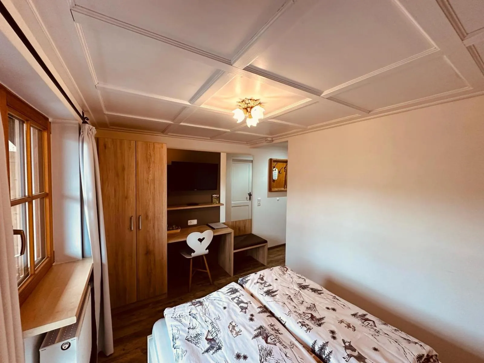 Bed in Gästehaus Bühler