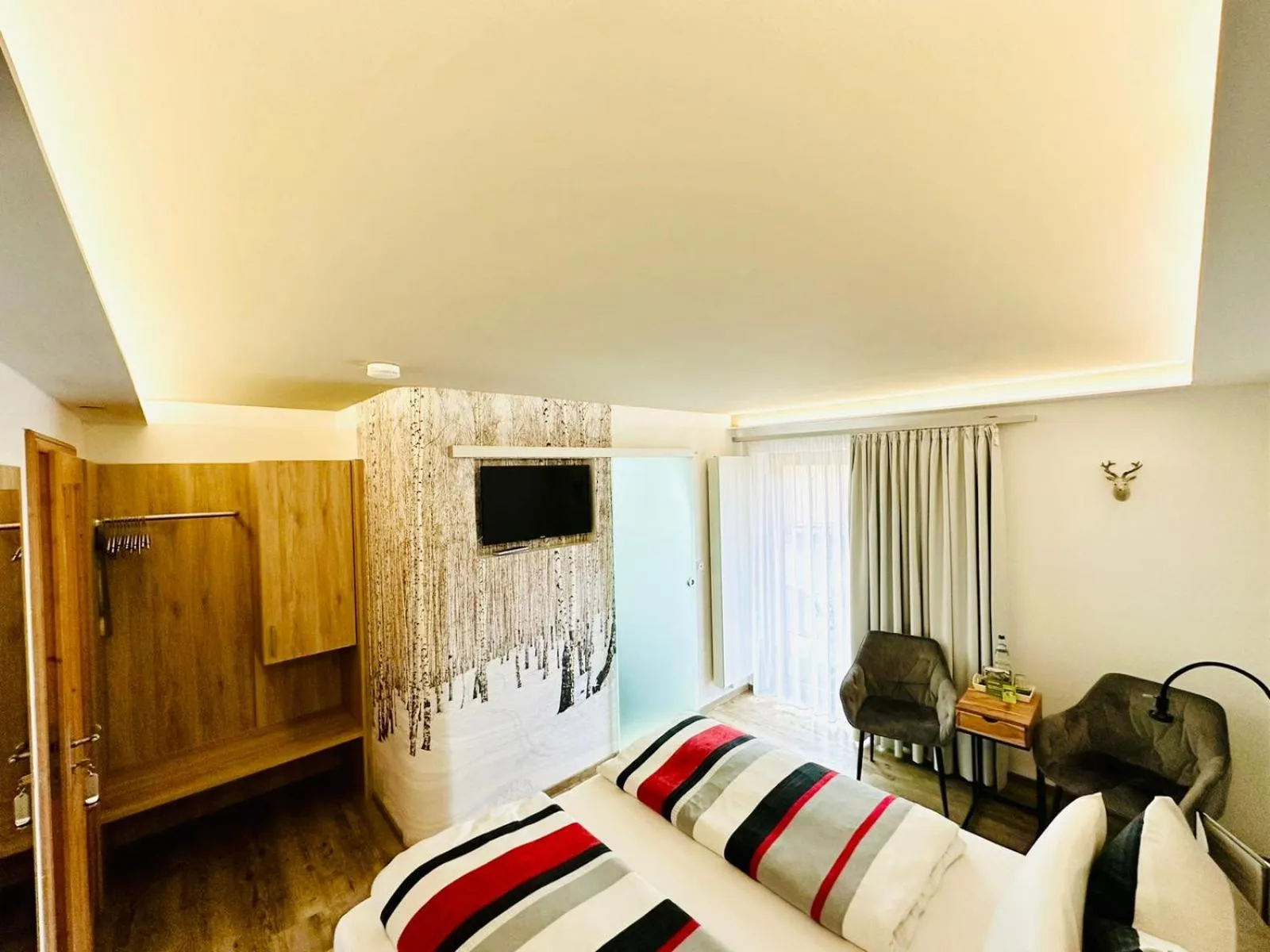 Bed in Gästehaus Bühler