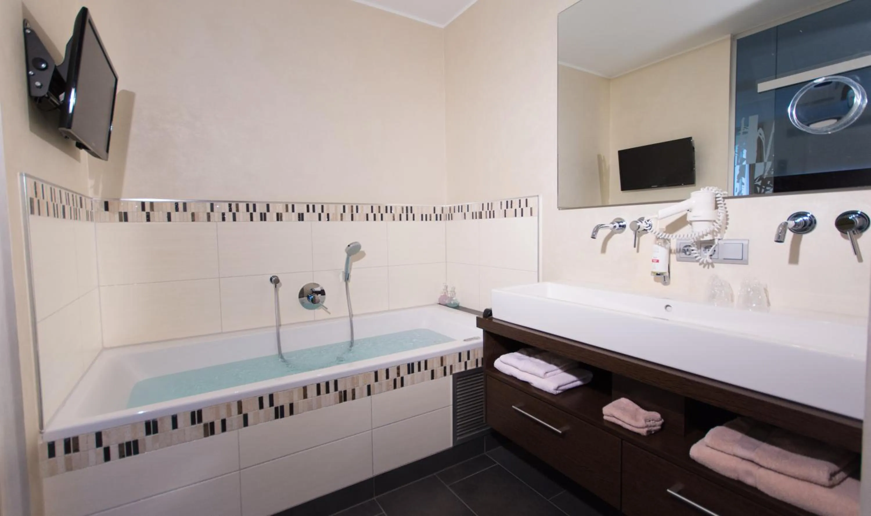 Bathroom in Vakantiehotel Der Brabander