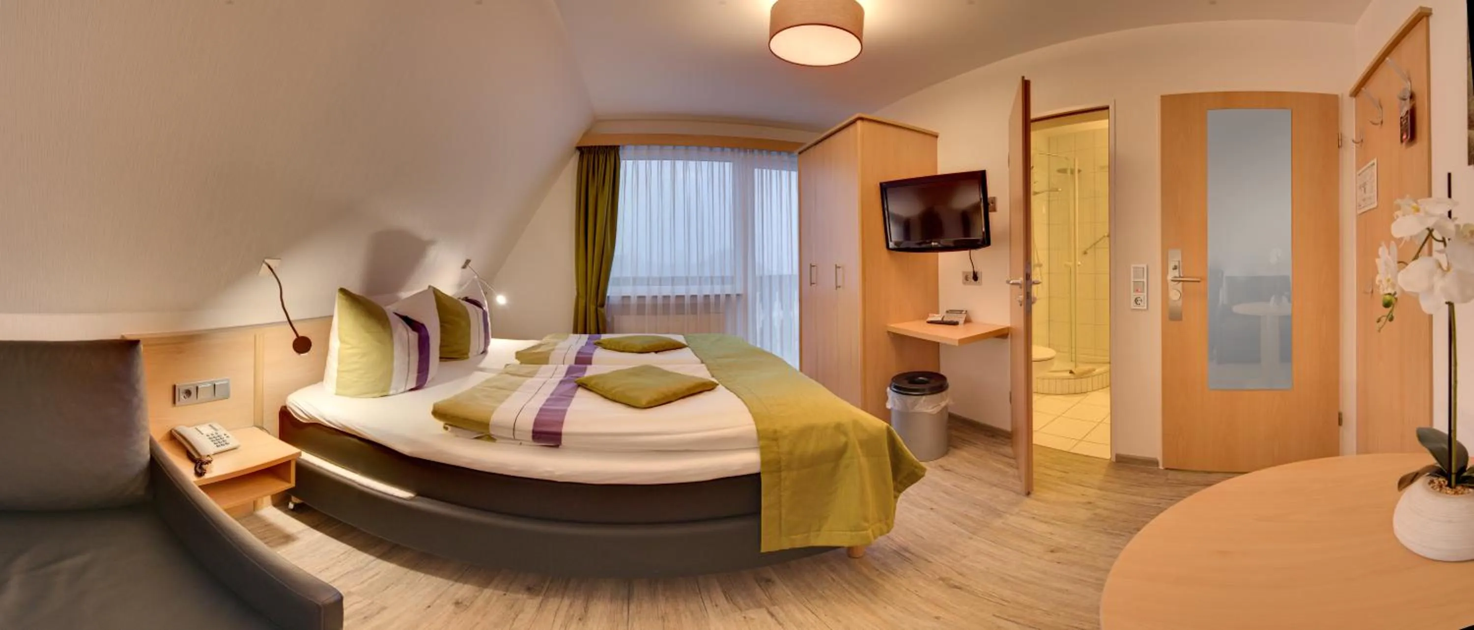 Bed in Vakantiehotel Der Brabander