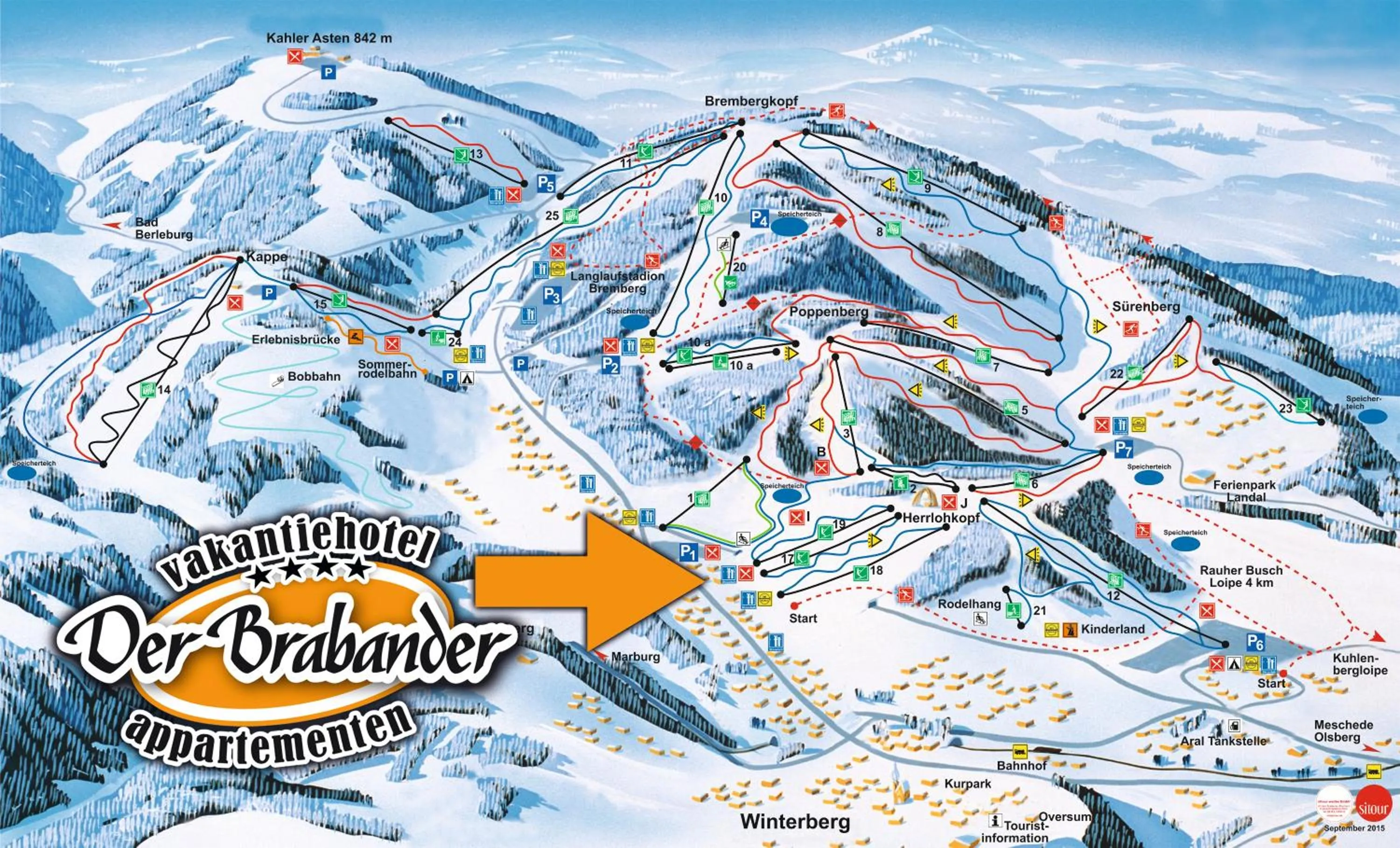 Property building in Vakantiehotel Der Brabander