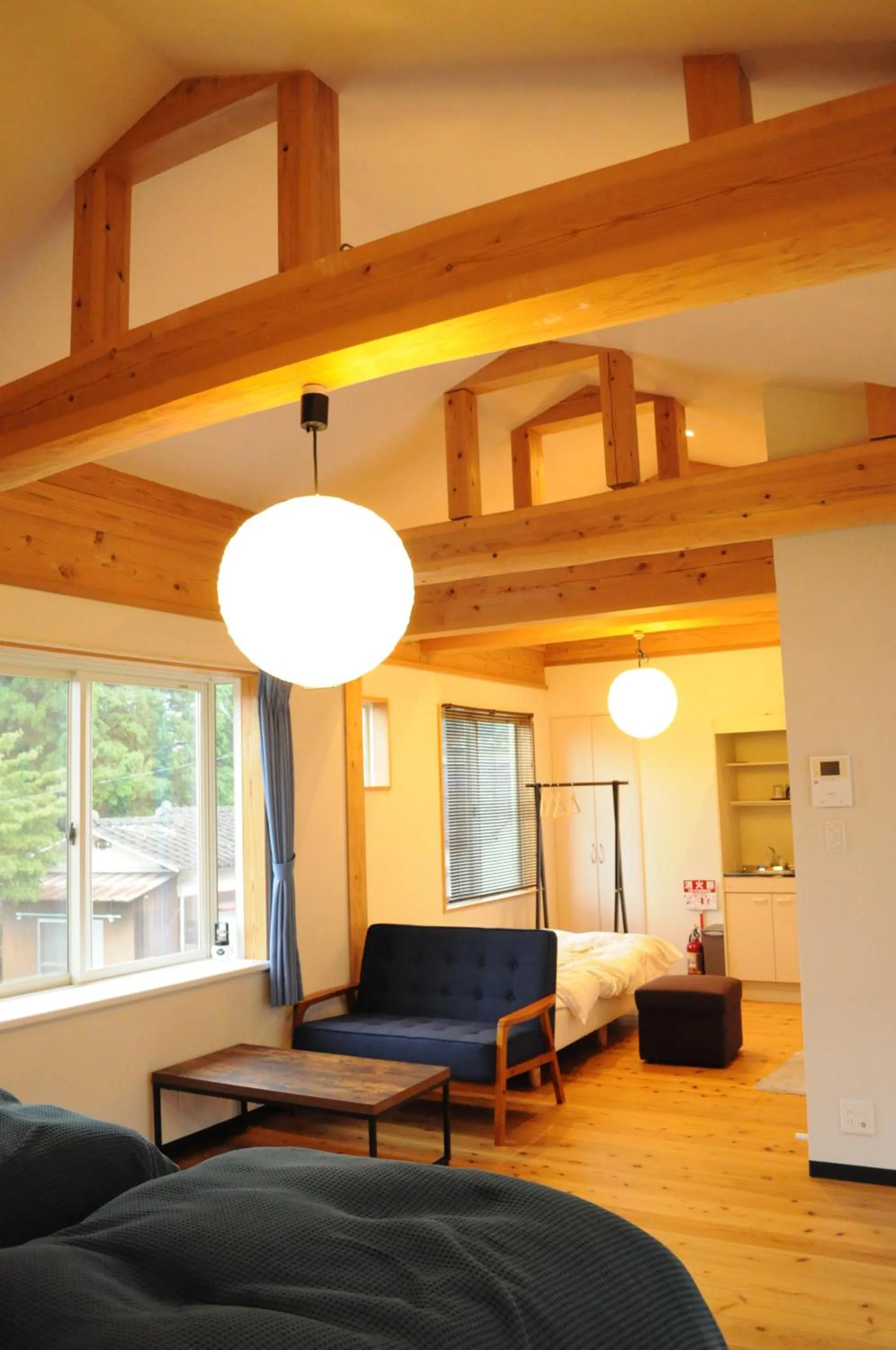 Living room, Bed in WEST in