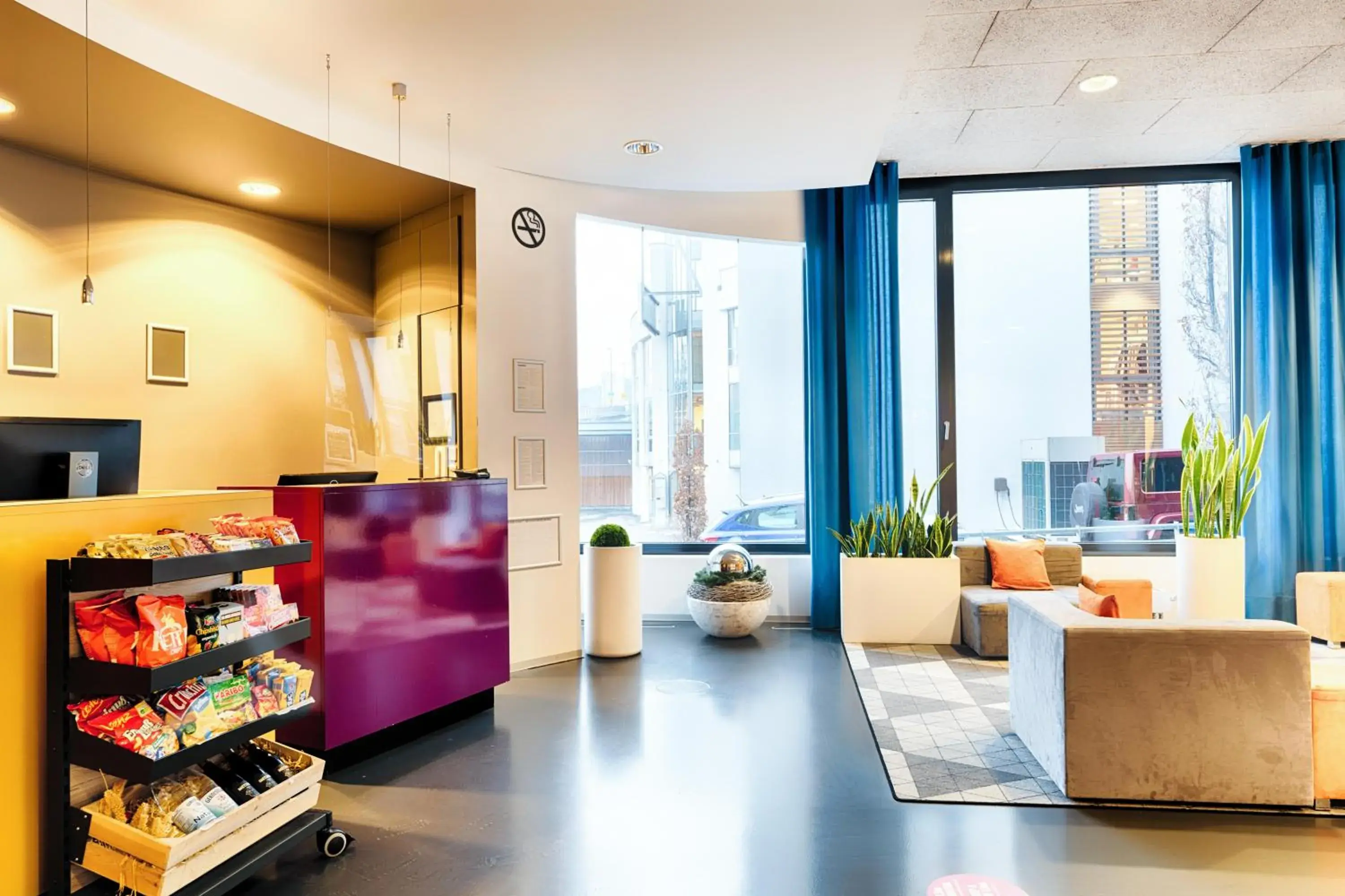 Lobby or reception in ibis Styles Aalen Lobby or reception in ibis Styles Aalen