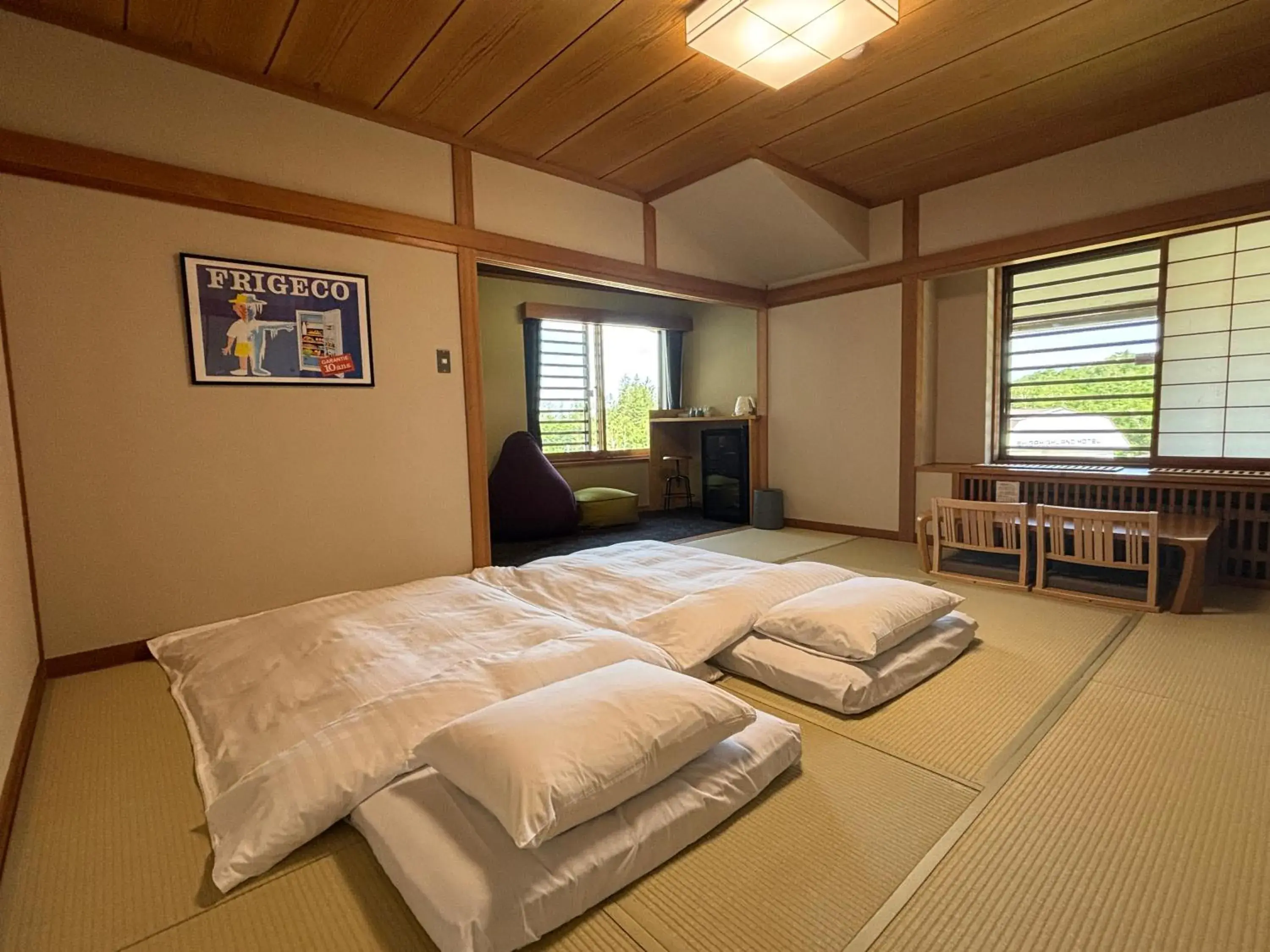 Bed in Club Wyndham Shirakabaso Shigakogen Bed in Club Wyndham Shirakabaso Shigakogen