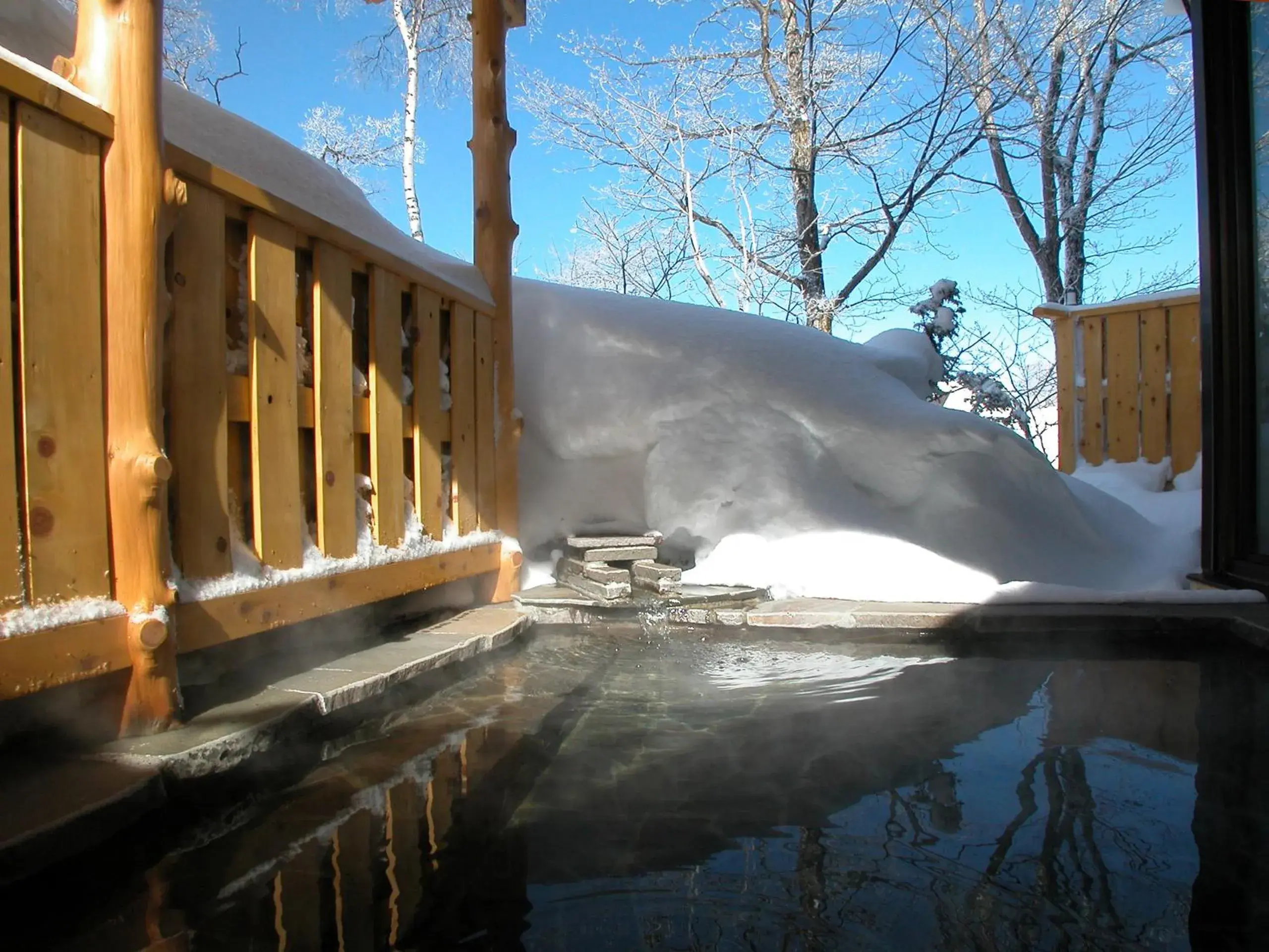 Winter in Hotel Shirakabaso Shigakogen