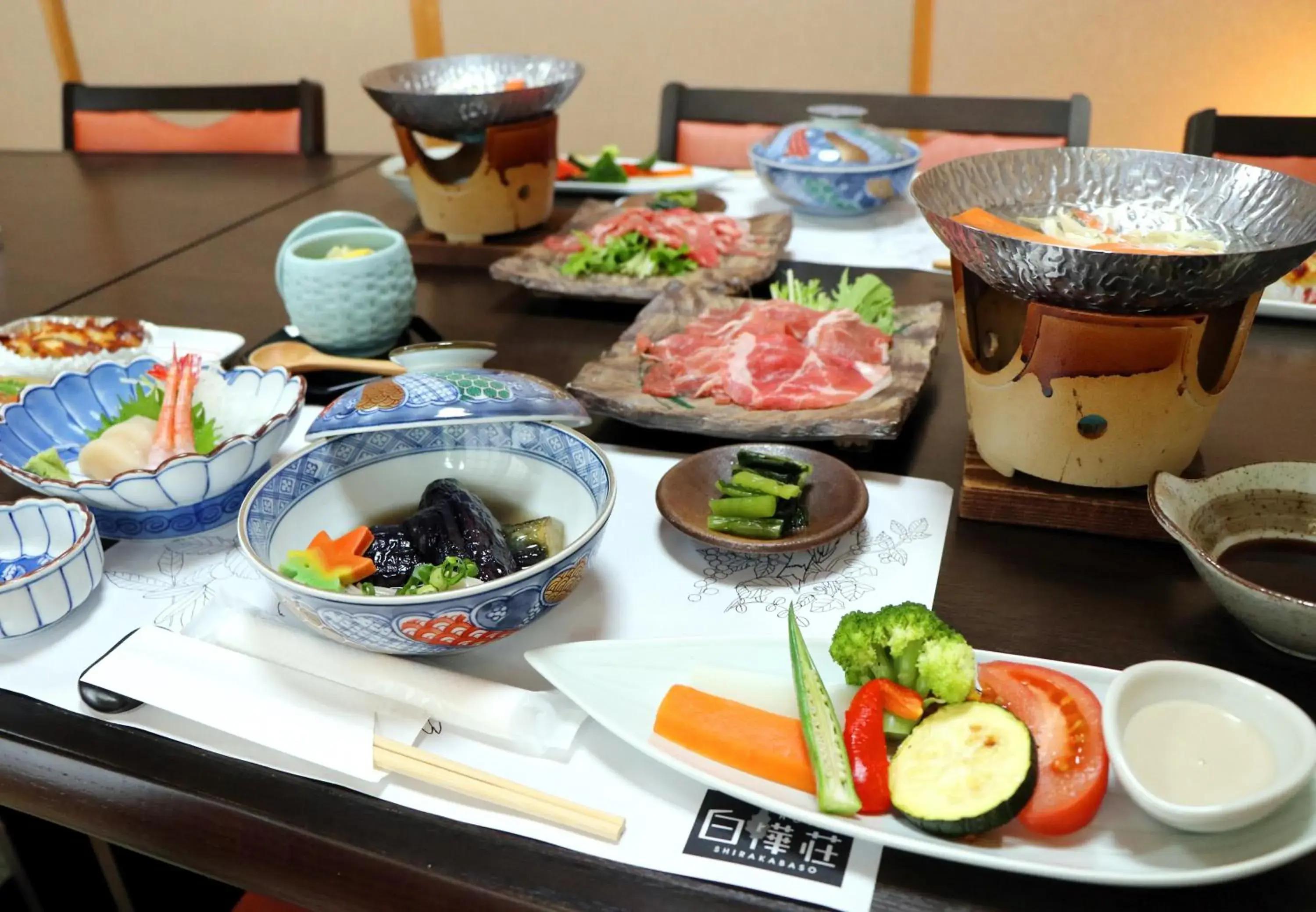Dinner in Hotel Shirakabaso Shigakogen