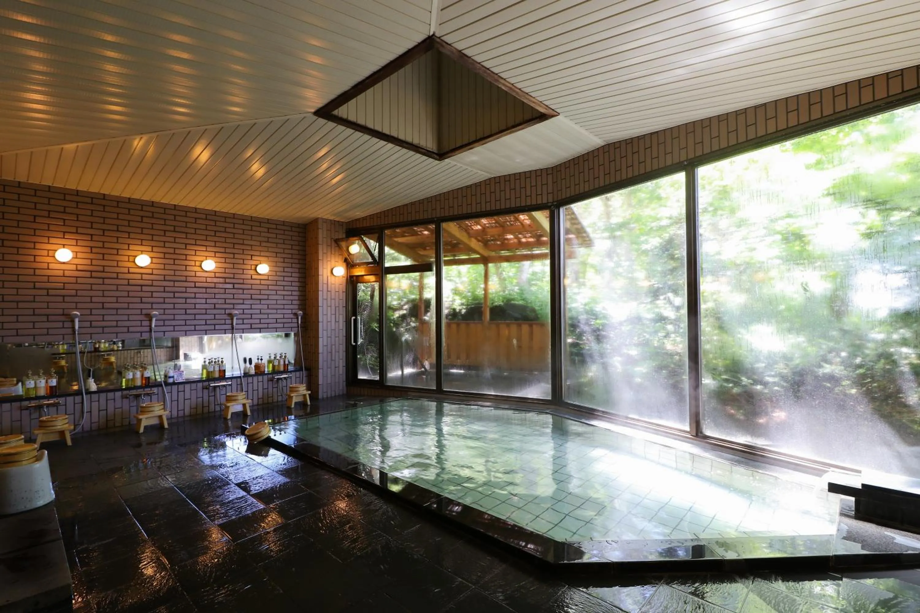 Hot Spring Bath in Club Wyndham Shirakabaso Shigakogen