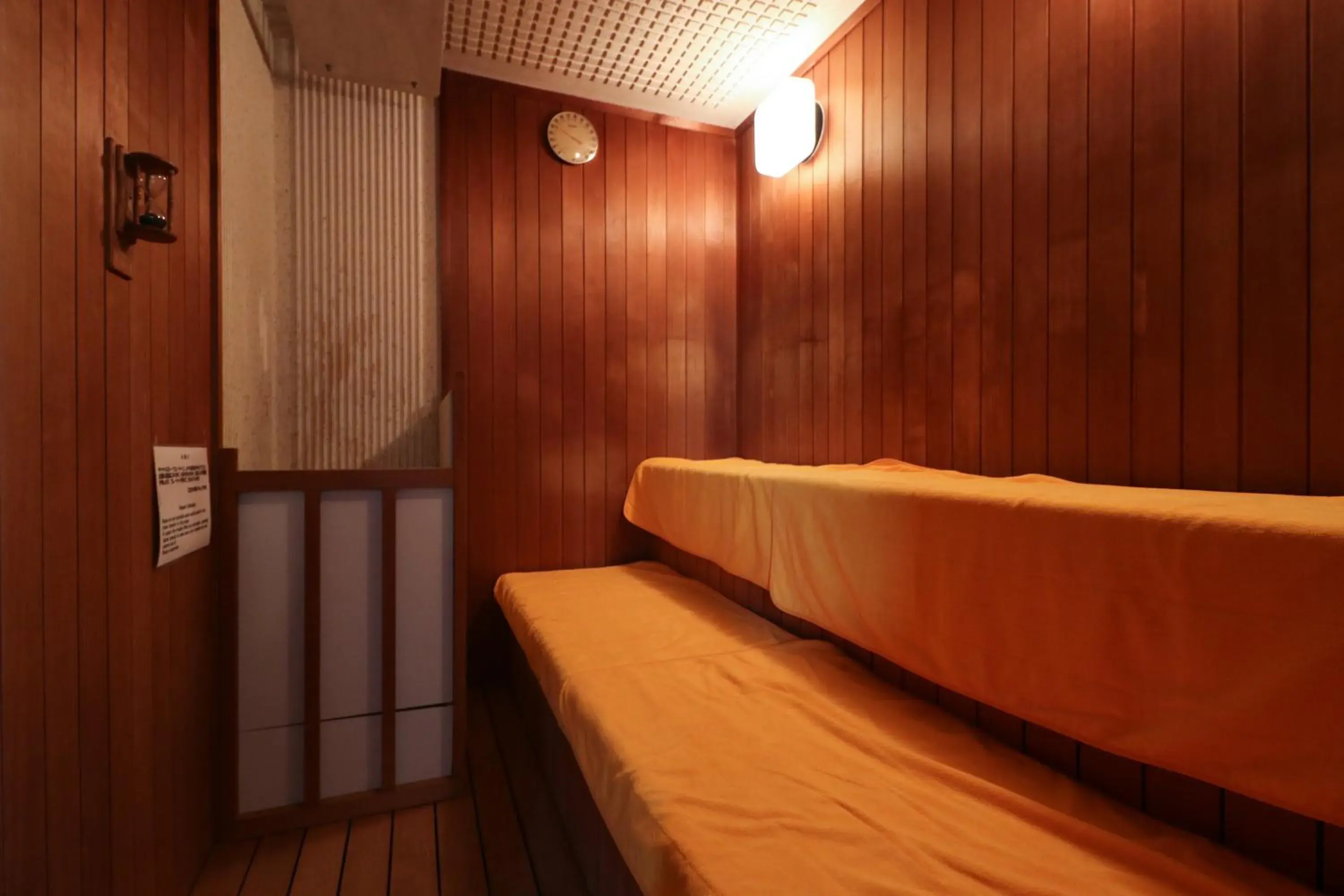 Sauna, Bed in Hotel Shirakabaso Shigakogen