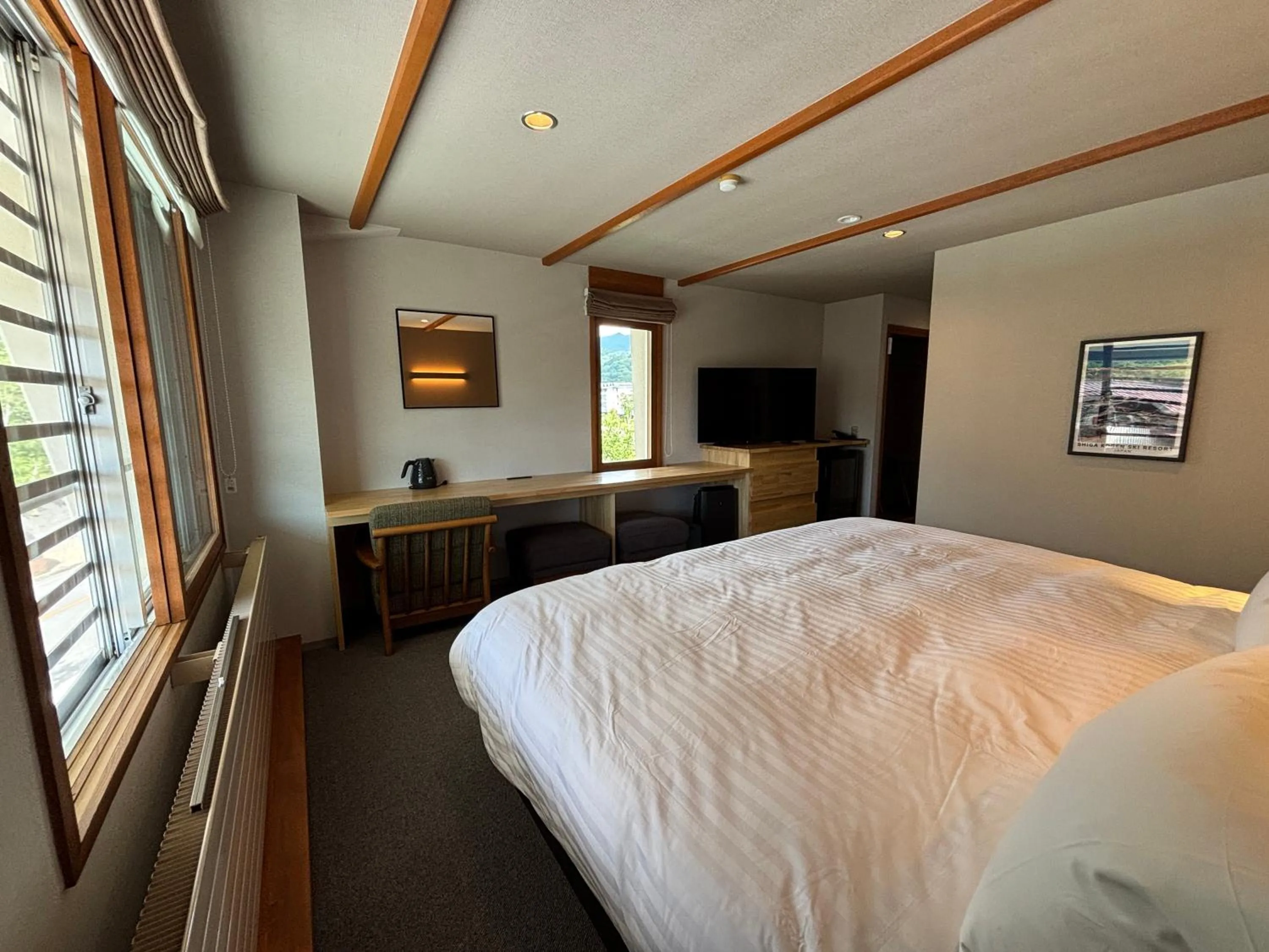 Bed in Club Wyndham Shirakabaso Shigakogen