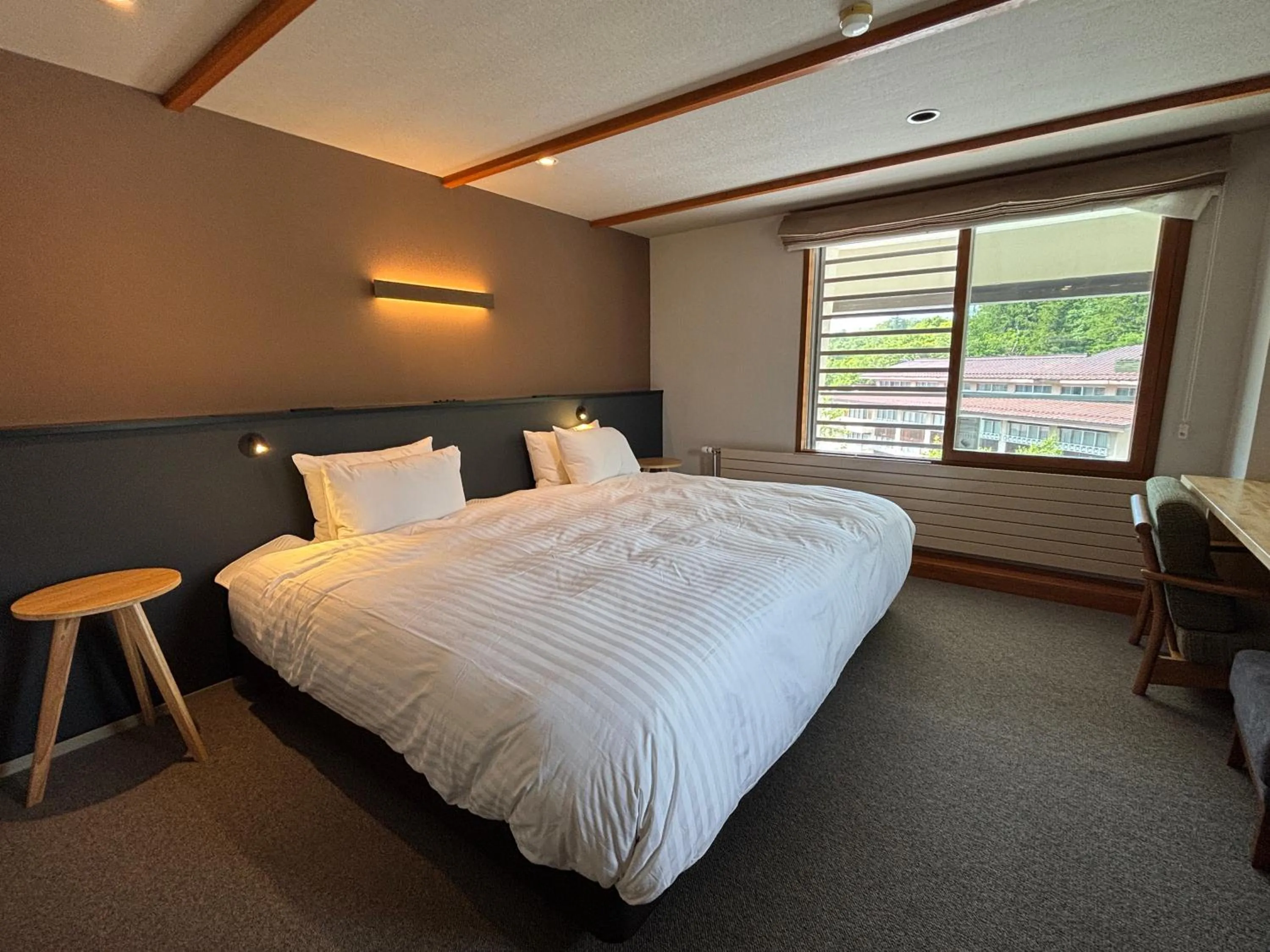 Bed in Club Wyndham Shirakabaso Shigakogen