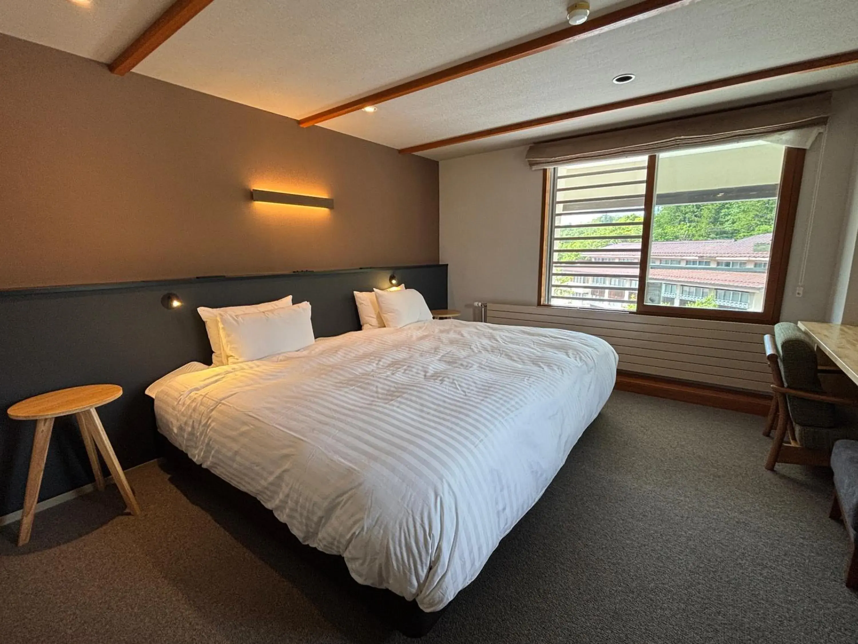 Bed in Club Wyndham Shirakabaso Shigakogen Bed in Club Wyndham Shirakabaso Shigakogen