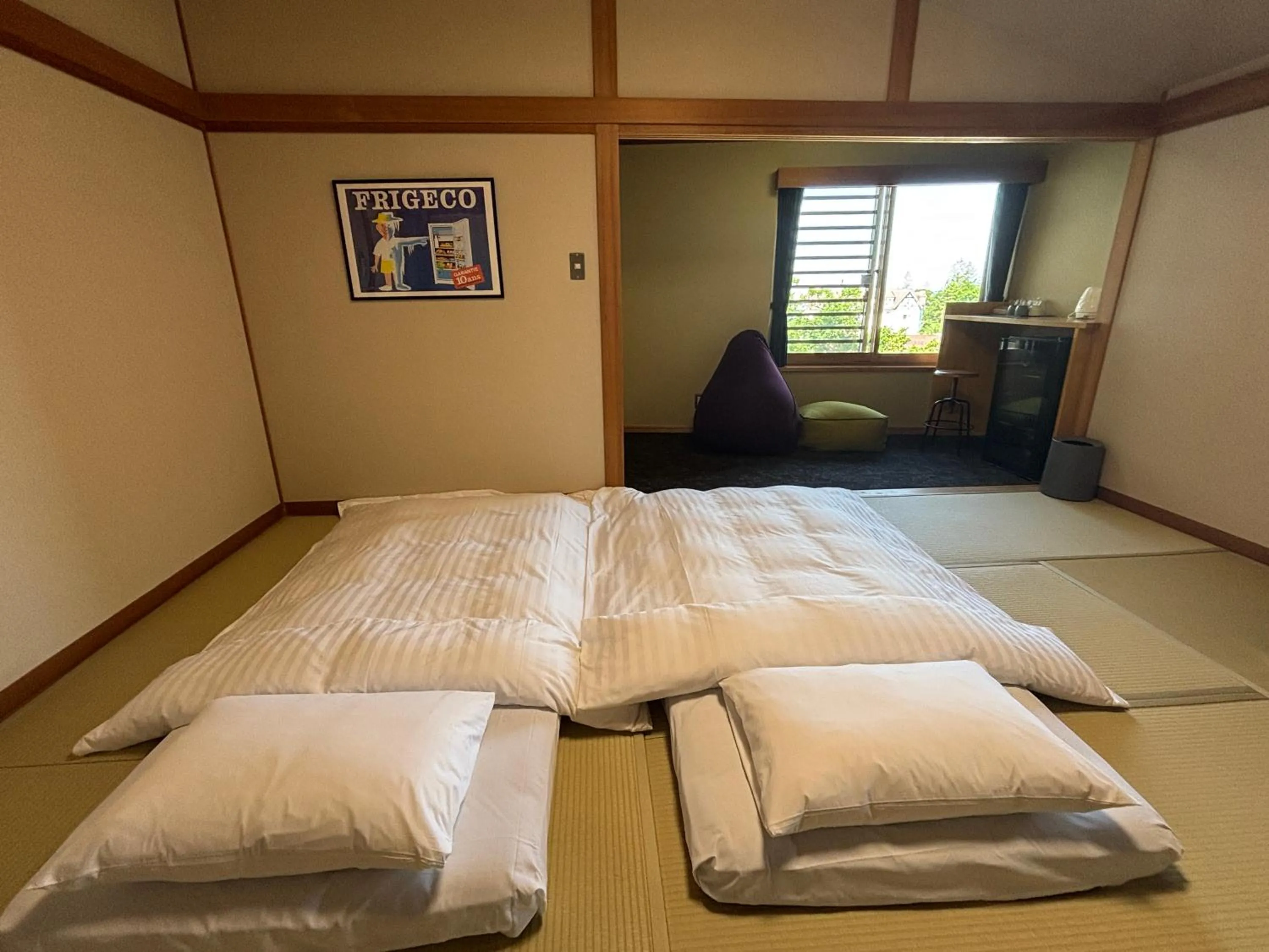 Bed in Club Wyndham Shirakabaso Shigakogen