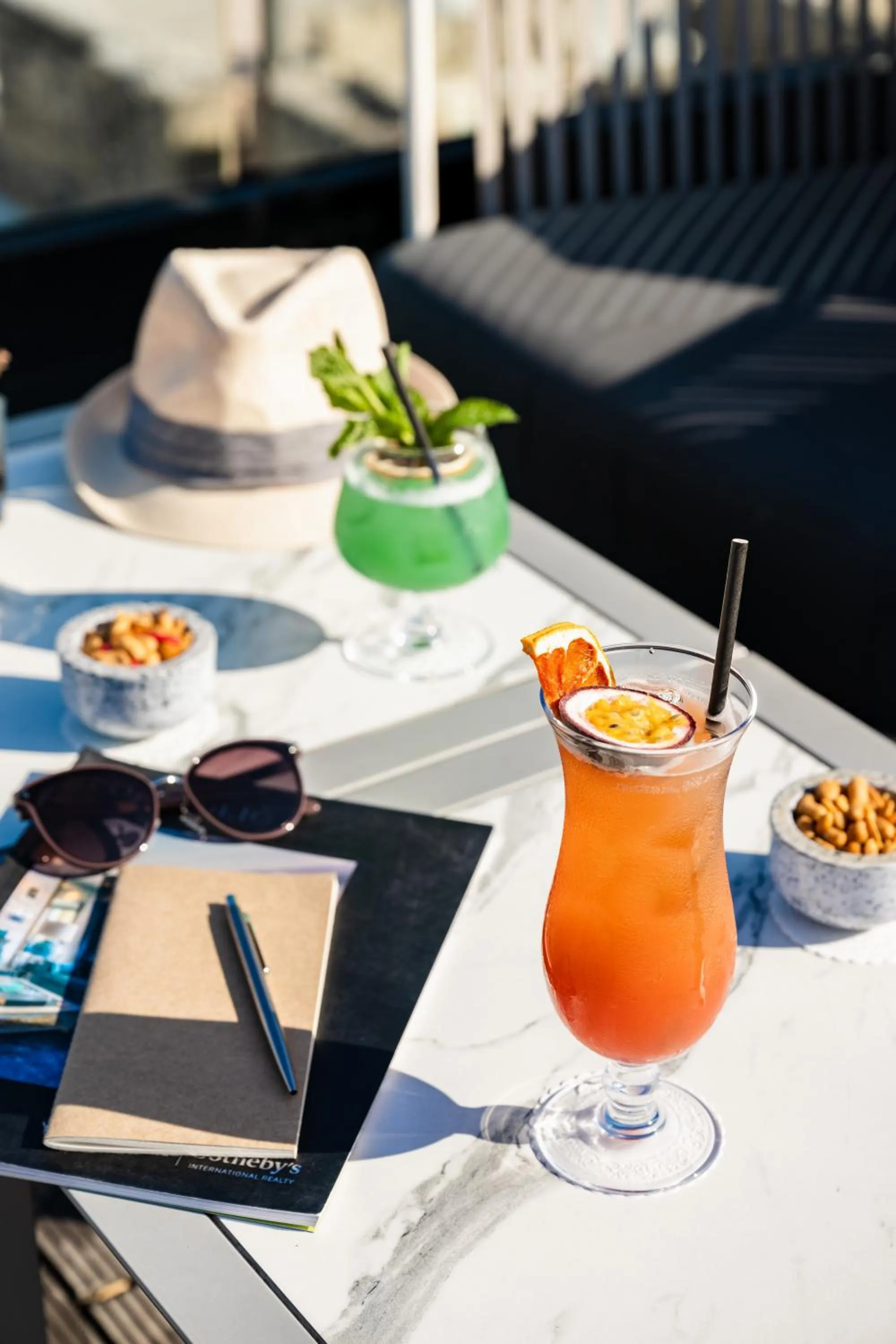 sunbed in The Embassy Valletta Hotel