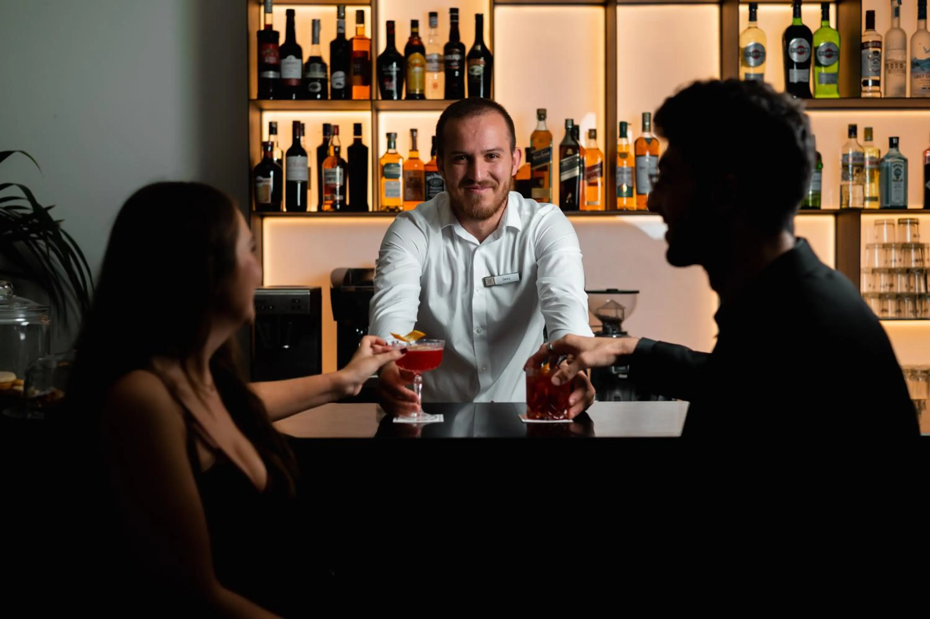 Lounge or bar in The Embassy Valletta Hotel